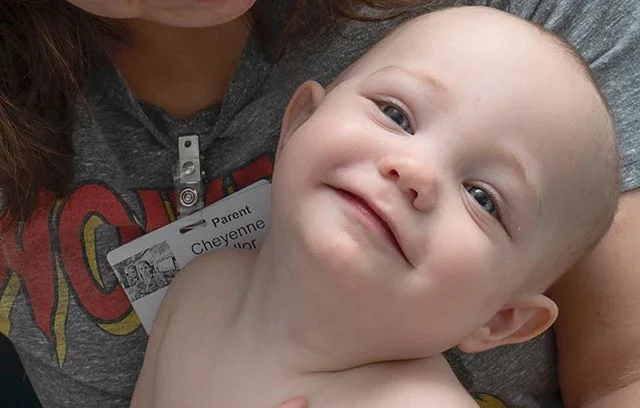 We got a smile!! Hailey&rsquo;s doing very well today. They may remove the chest tube as early as this afternoon!