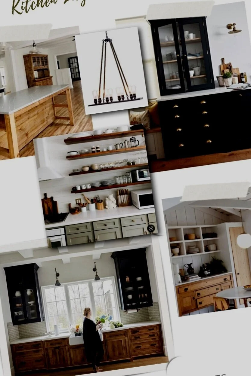 E-Design Kitchen Floor Plan: Mountain Cabin