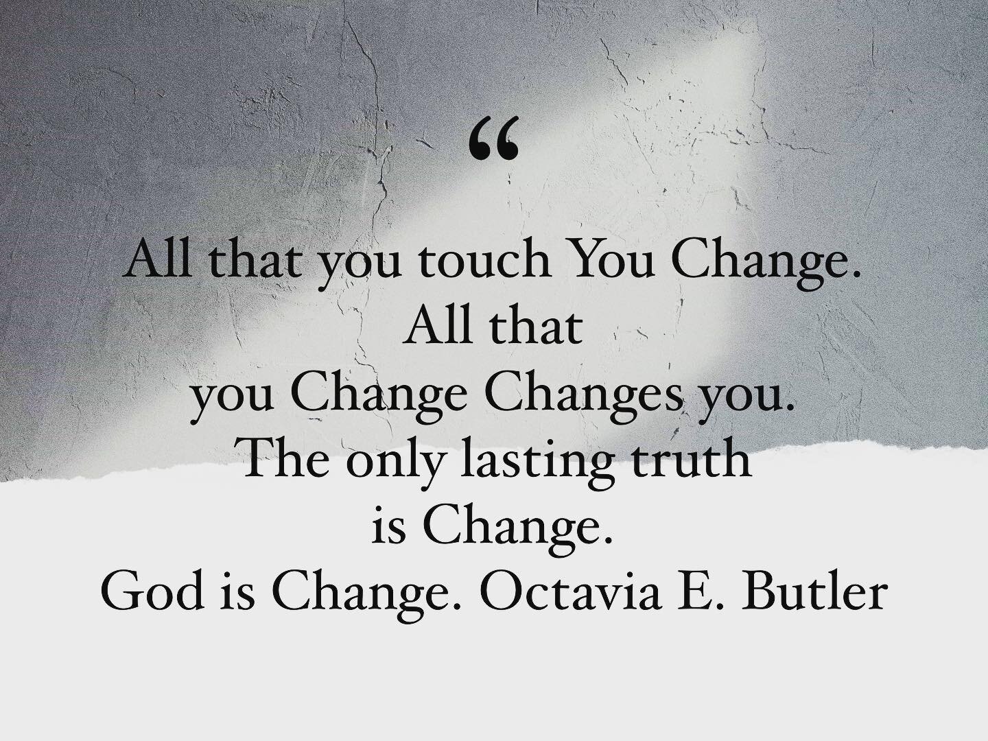 Octavia Butler