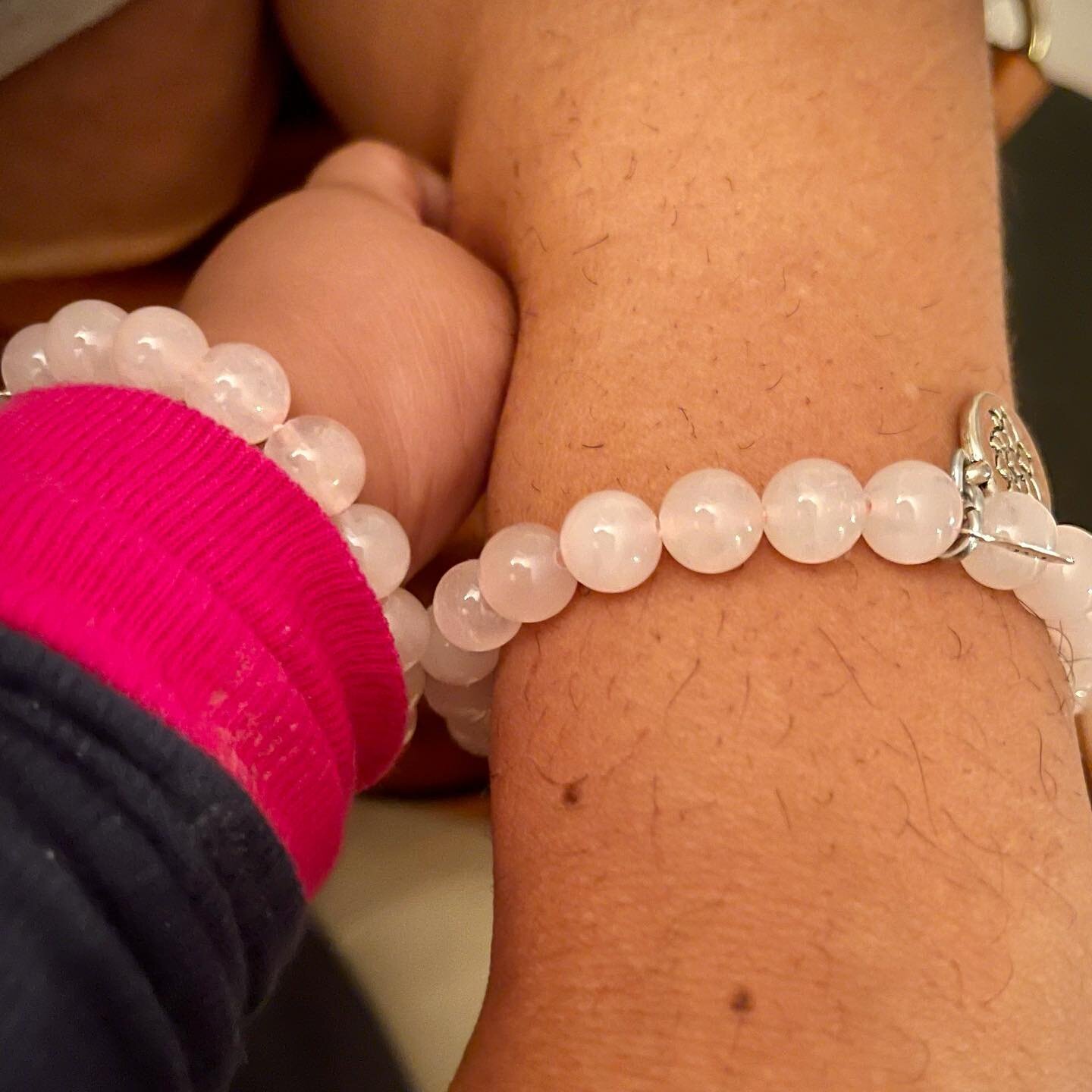 We got matching bracelets. @beautiful.emotions_shop