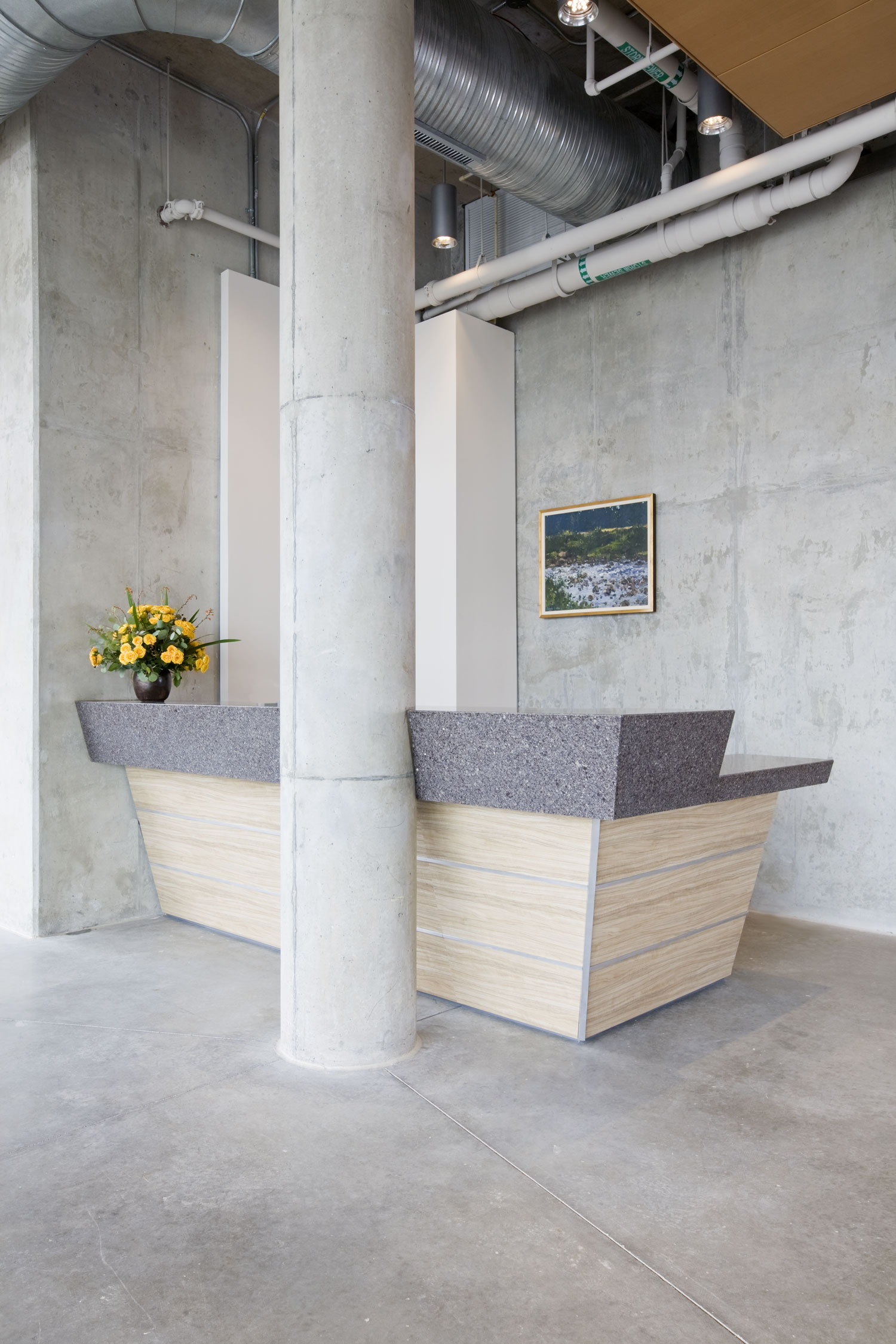 Custom Reception Desk