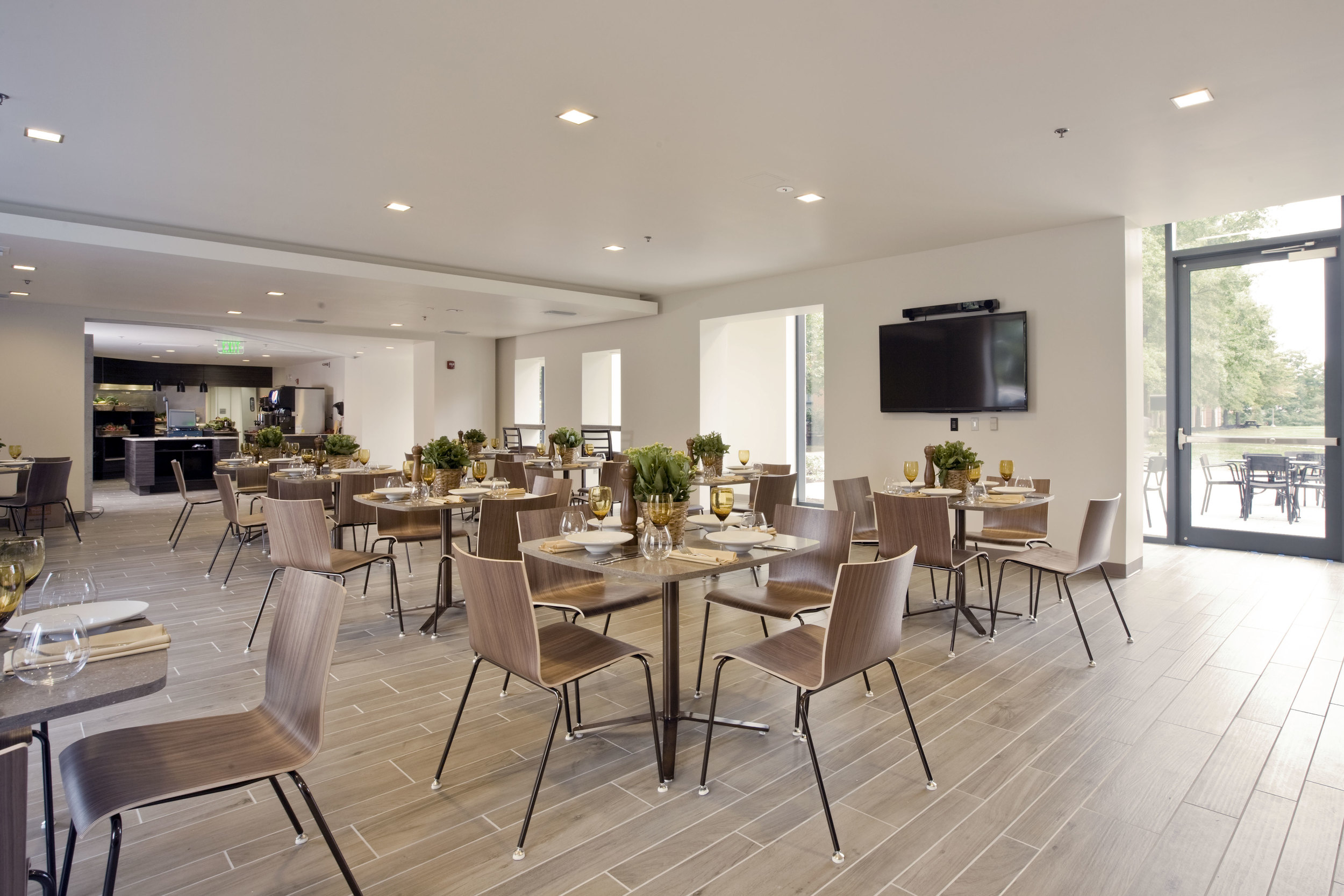 Dining Spaces for Corporate or Higher Education Environments