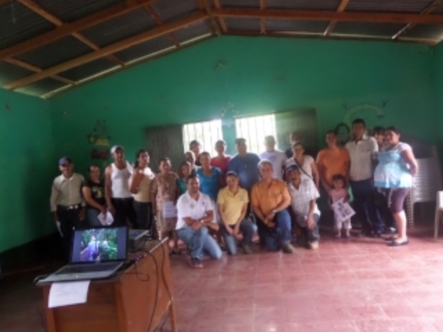 Community workshop with El Llanito, 2014