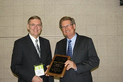 2015 Corporate Friend of Science Award was presented to the Iowa Limestone Producers Association.