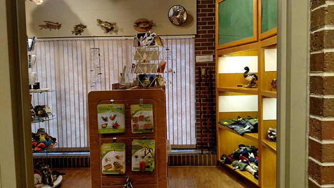  A corner of the Visitor Center Gift Shop