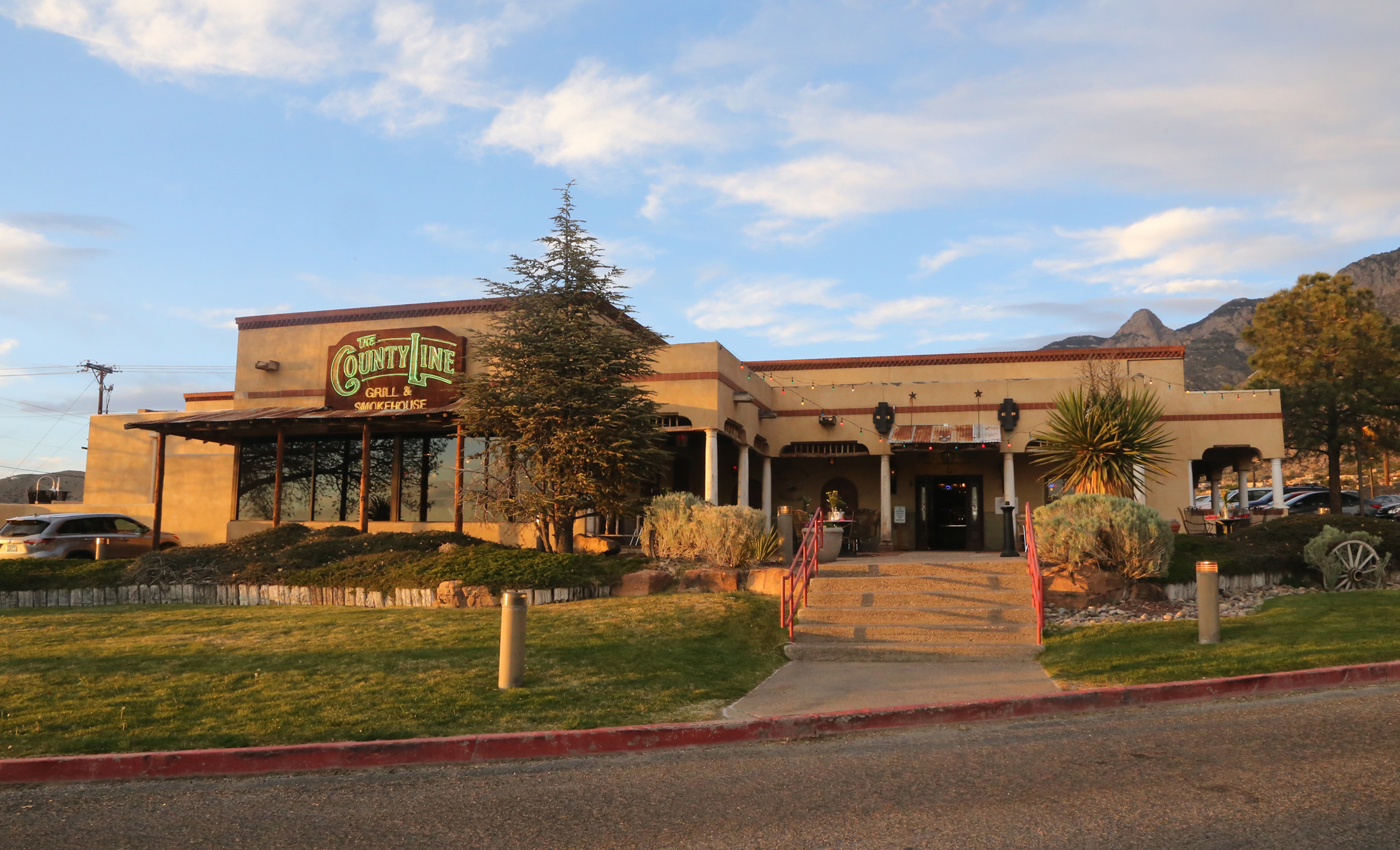Imagine the gorgeous wedding photos overlooking the albuquerque skyline from here
