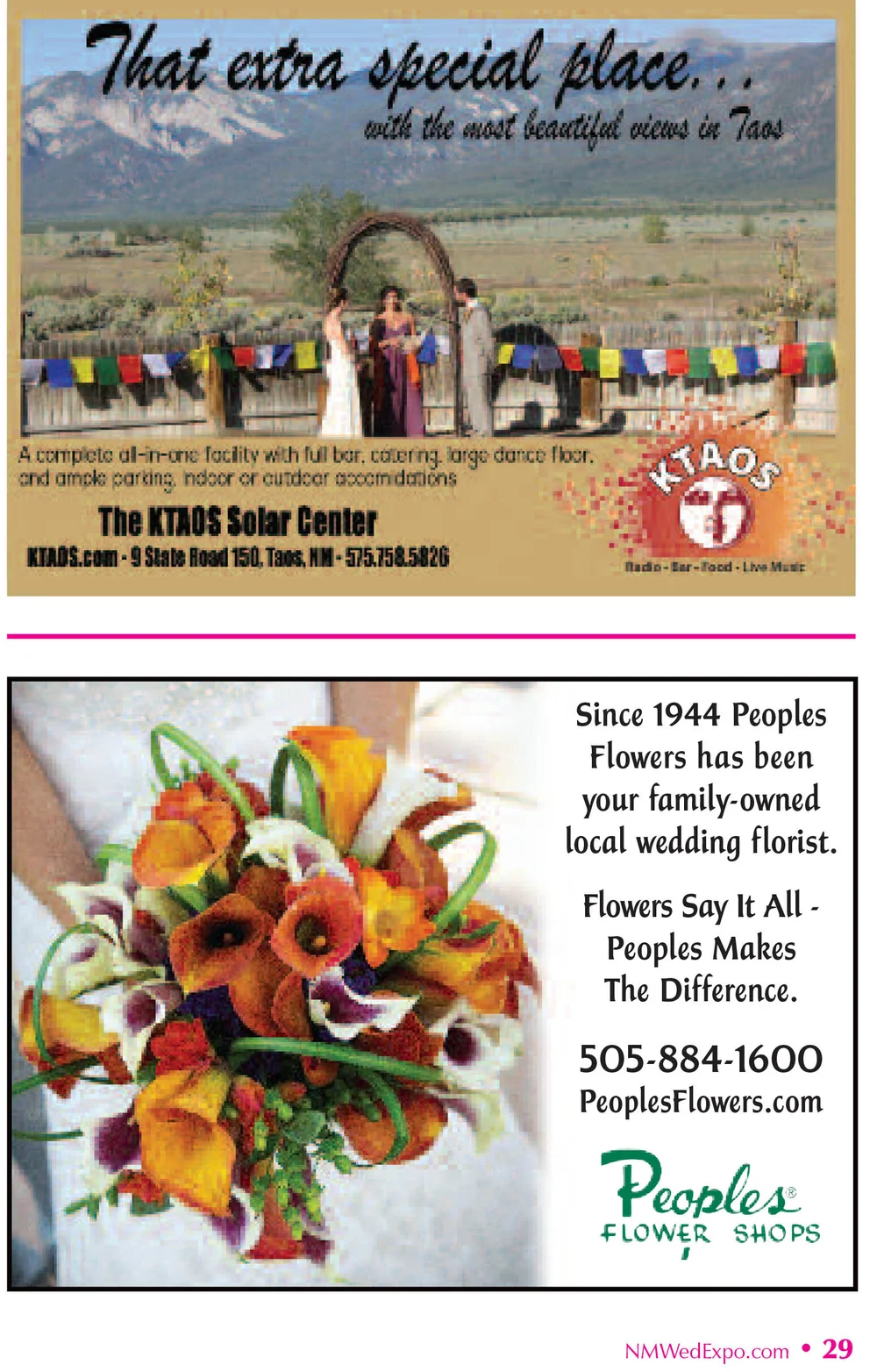 Wedding Guide Online Nm Wedding Expos