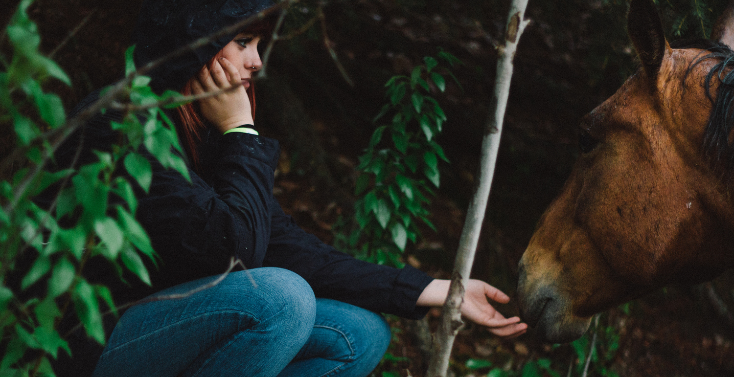 Making new friend's in the rain