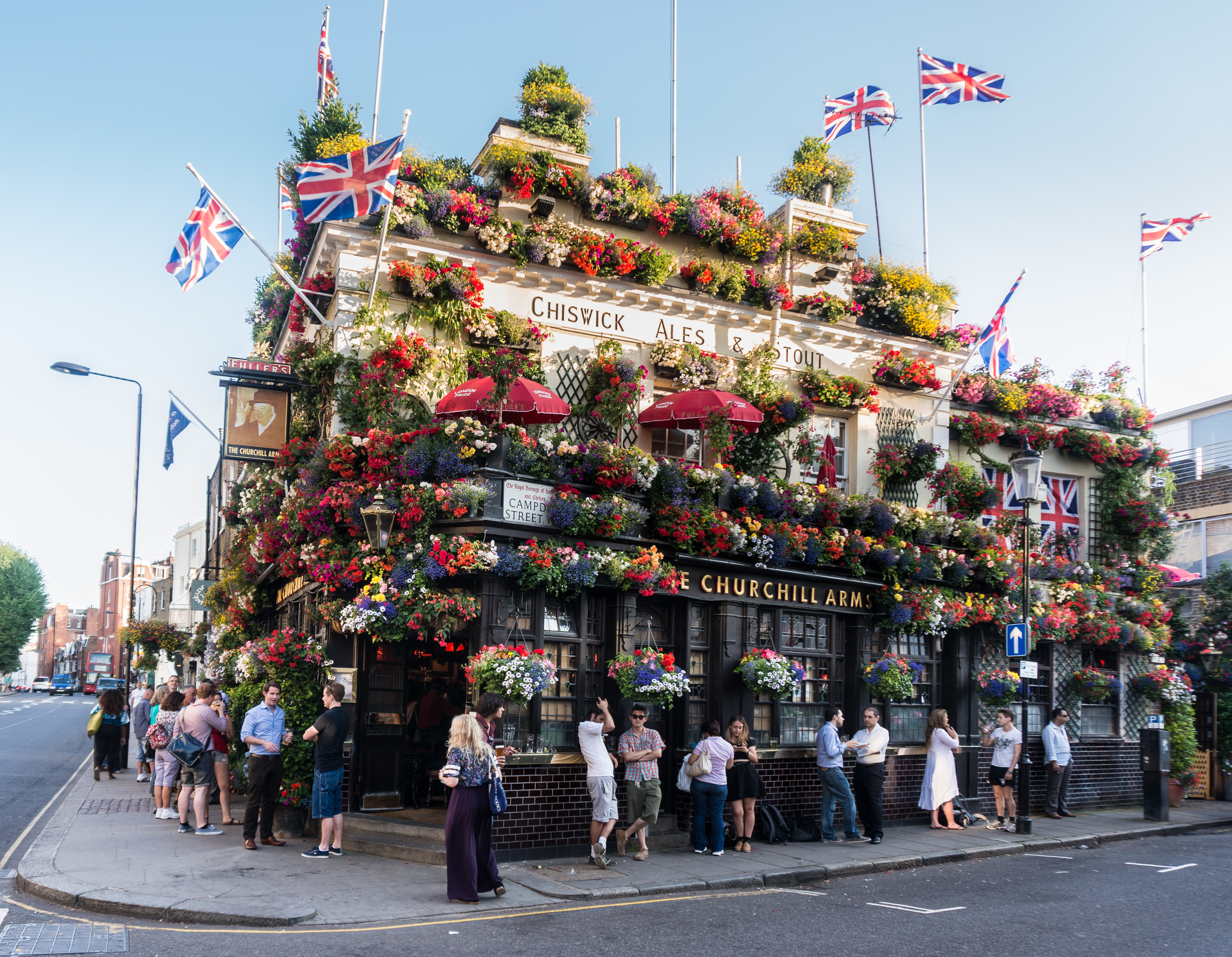 Anyone for flowers?