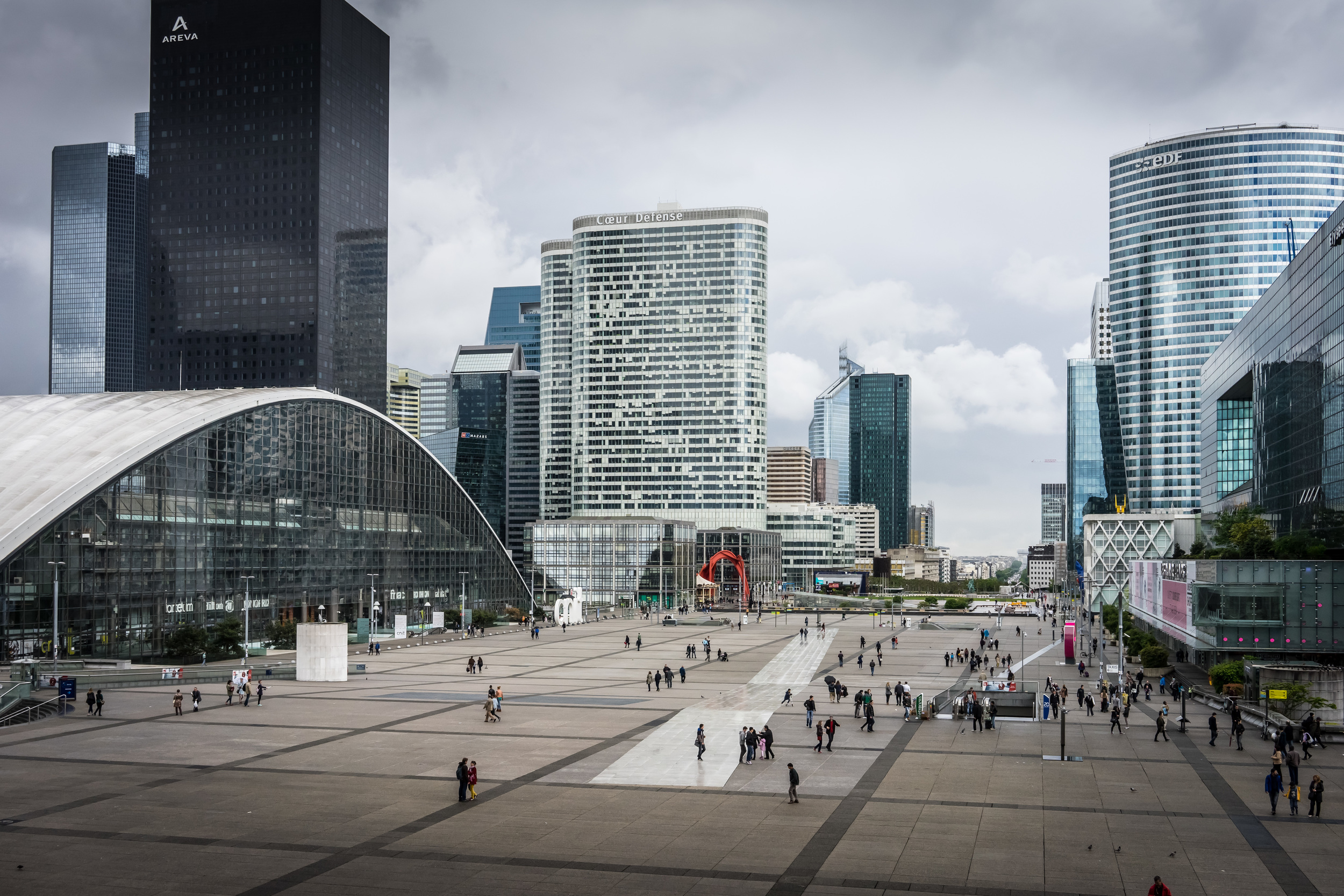 View from Le Grande Arche