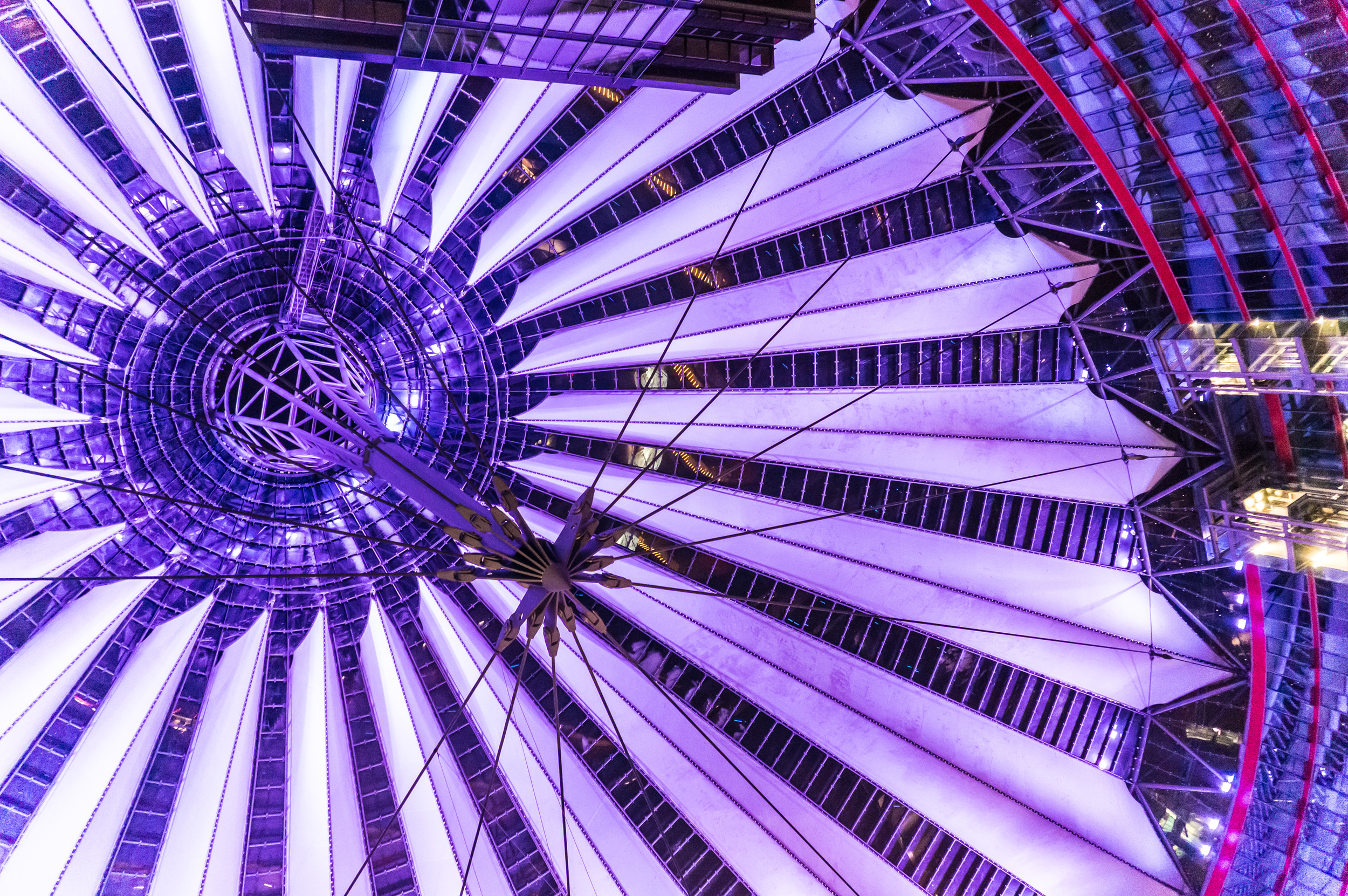 The Sony Centre, another meeting place for Amy and Ethan while in Berlin