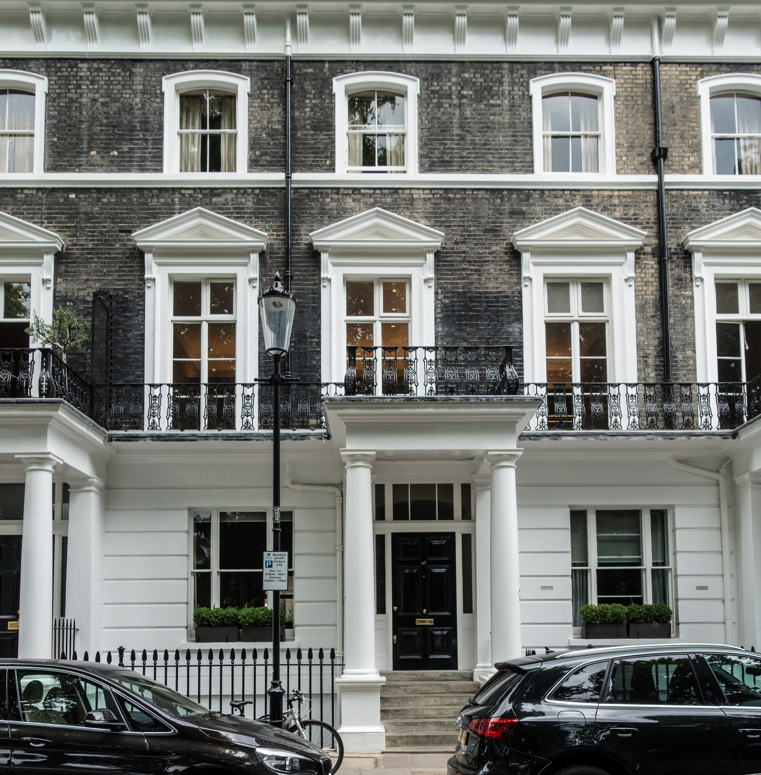 A house like Ethan's, on Onslow Square, Kensington