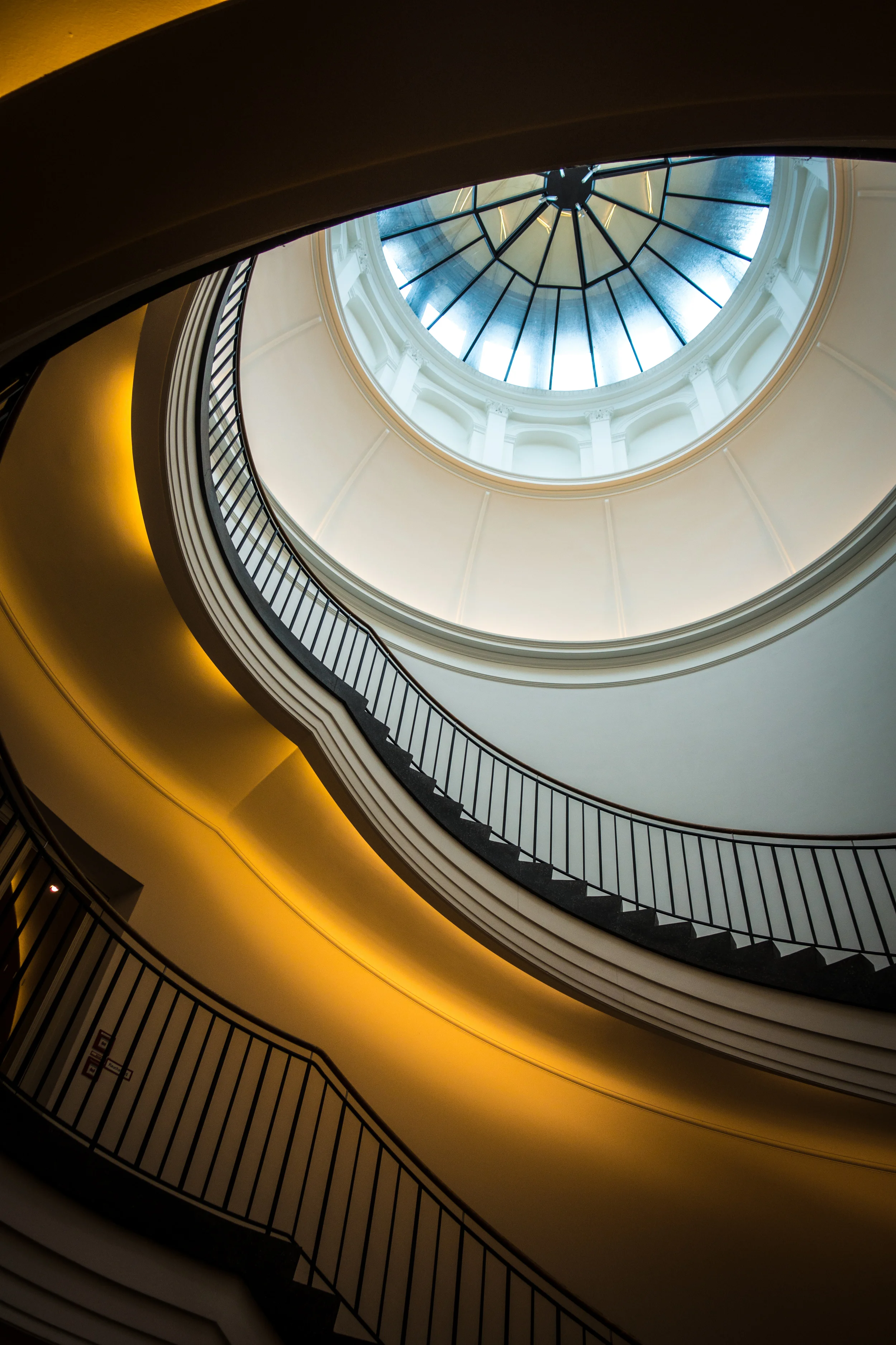 Staircase at the museum