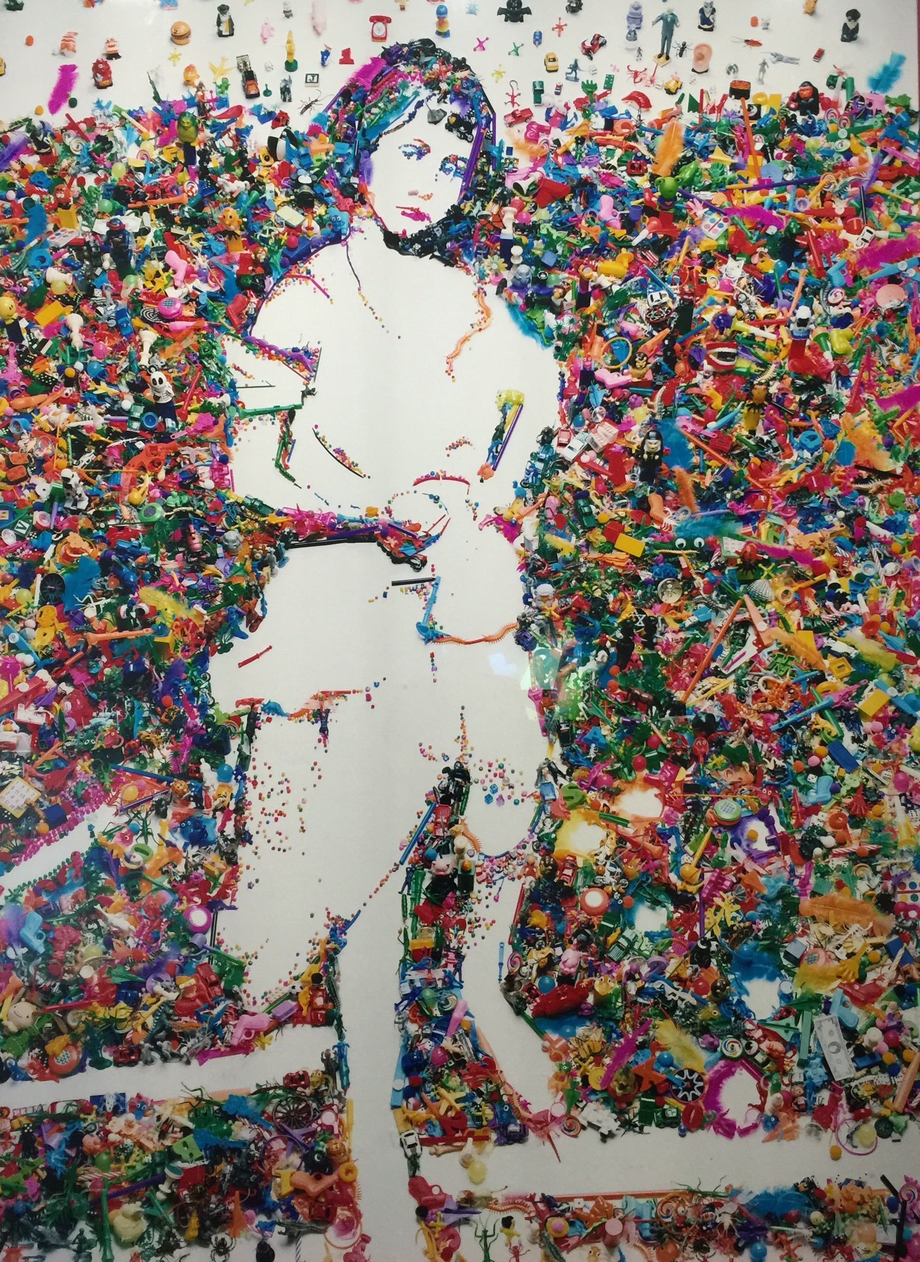 Portrait of Alice Liddell by Vik Muniz