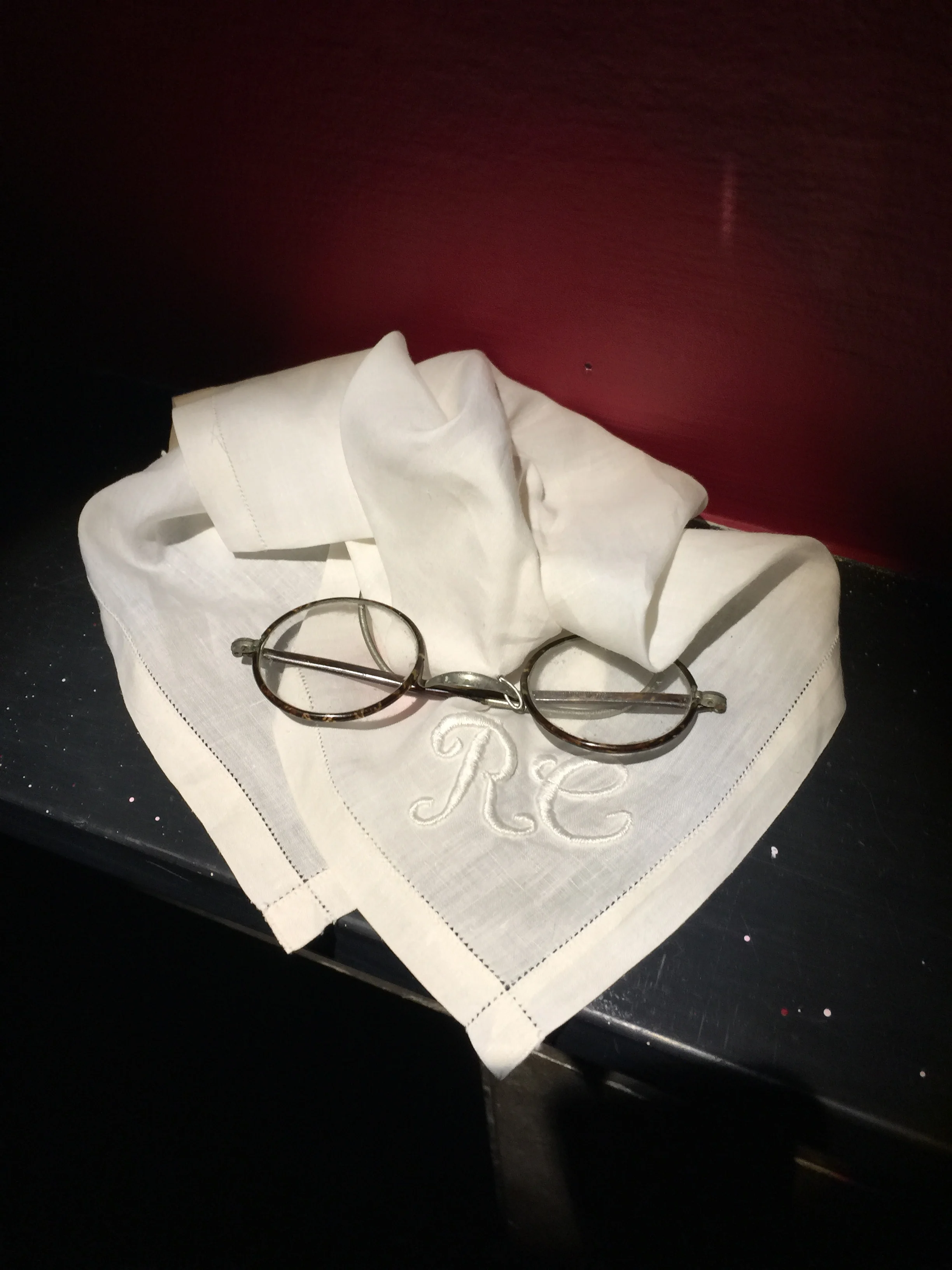 Sir Roger Casement's Glasses at "The Humanizer" installation
