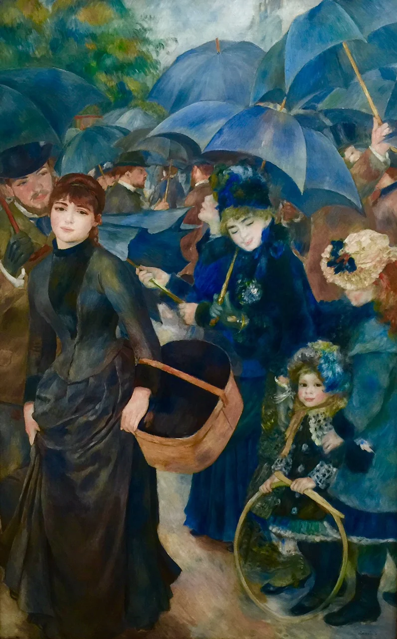 "La Parapluies" by Renoir in the Hugh Lane Gallery