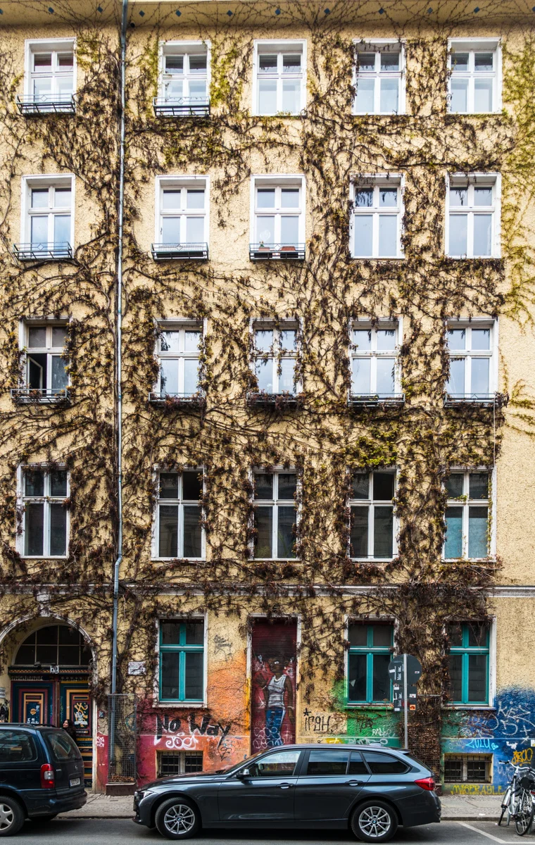 interesting building on Auguststrasse