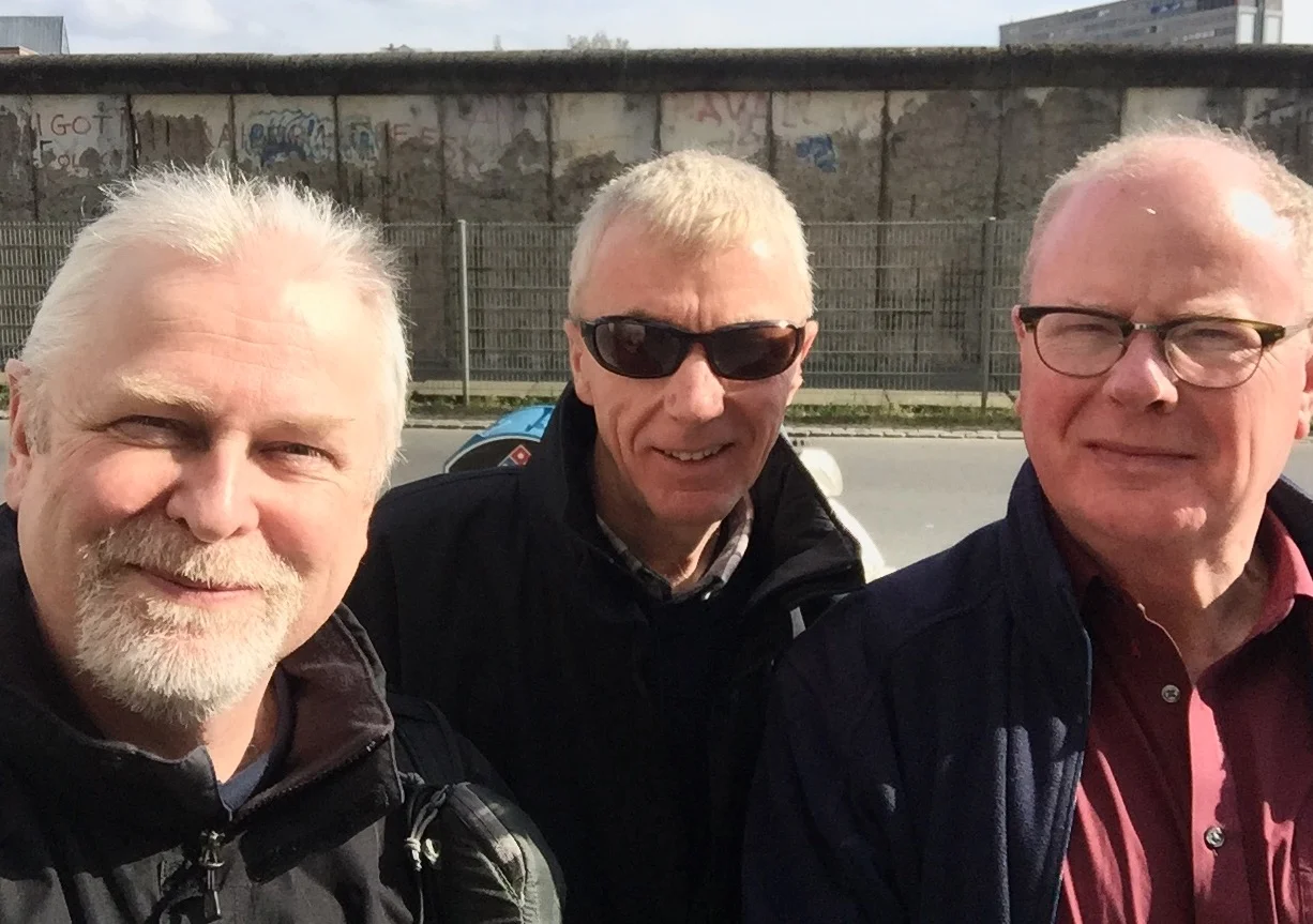 At the Wall close to the Topographie des Terrors