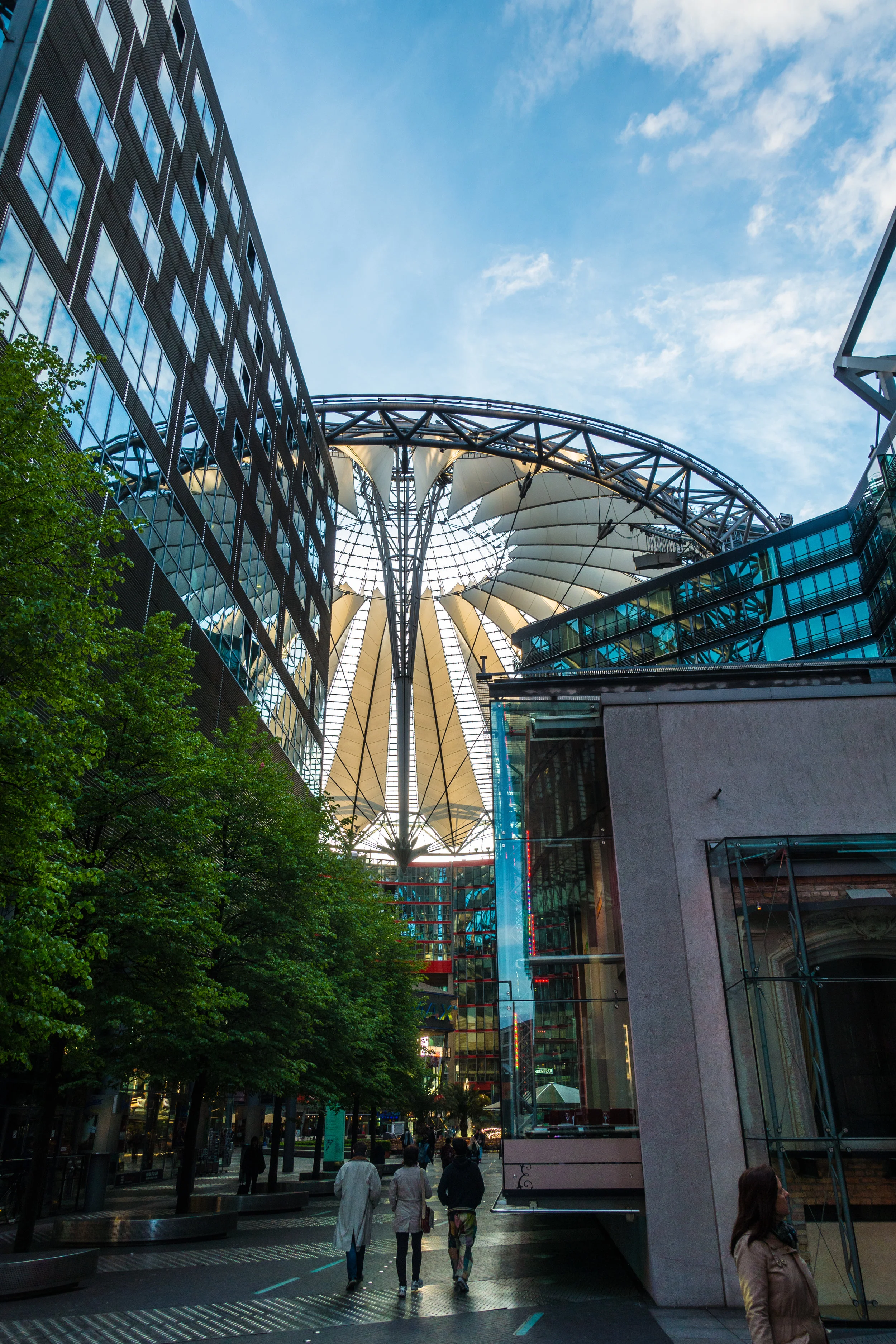 Sony Centre at Potsdamer Platz 