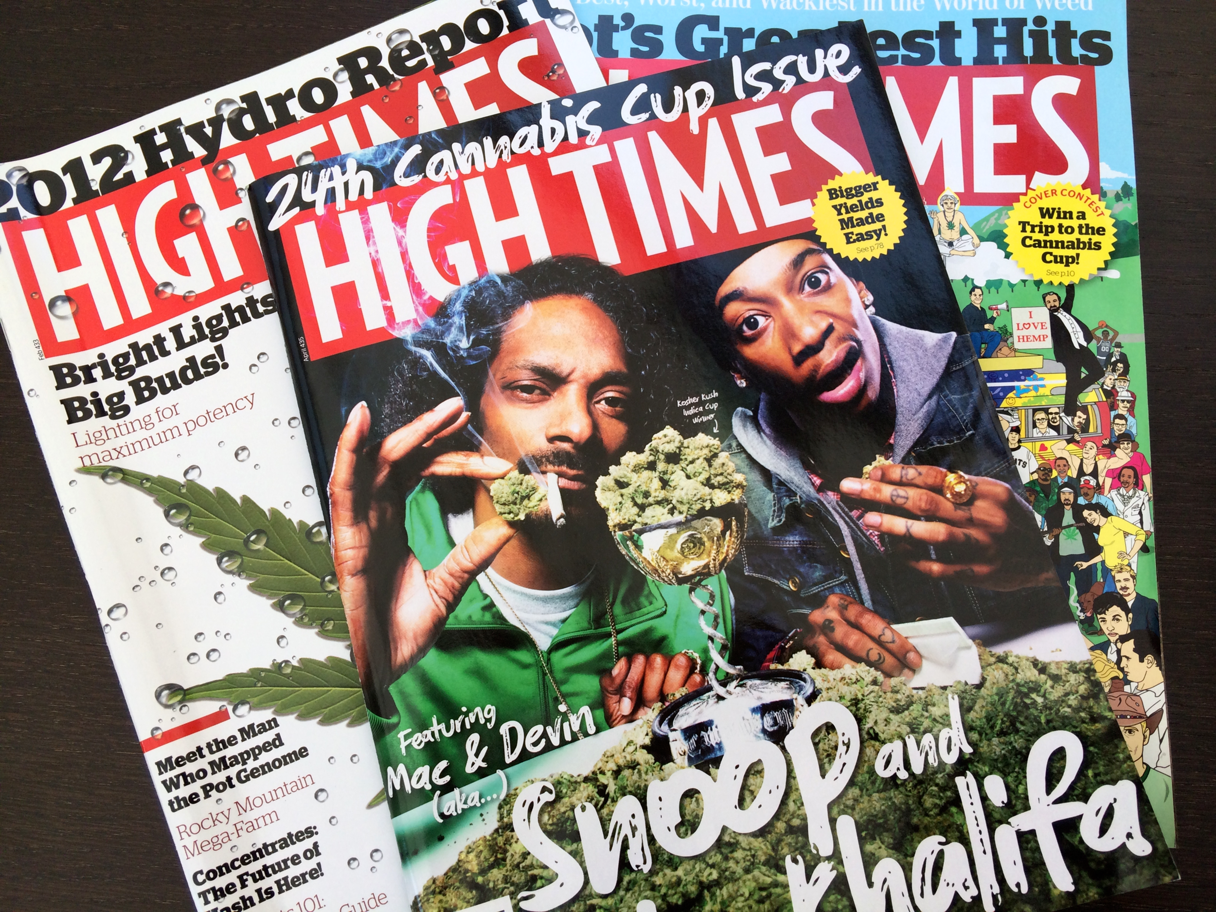 Completely rethought in just two short months, the new design of High Times is more confident in its appearance, both reflecting the brand's authority of the subject matter and longevity in the community. With significant changes to the magazine's architecture, the experience is more visual, easier to read and navigate, and aims to be timeless in style: inviting to the curious and newly converted, while remaining deeply in tune with its counter-culture roots. 