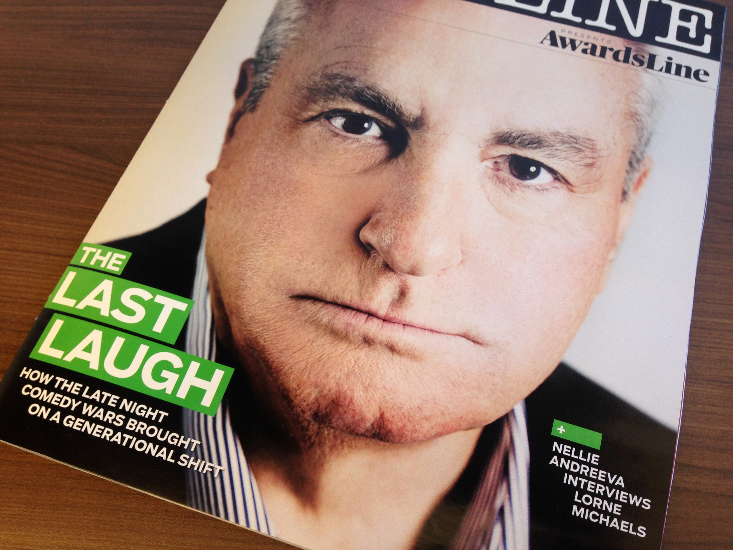 Lorne Michaels (Saturday Night Live) photographed by Mark Mann 