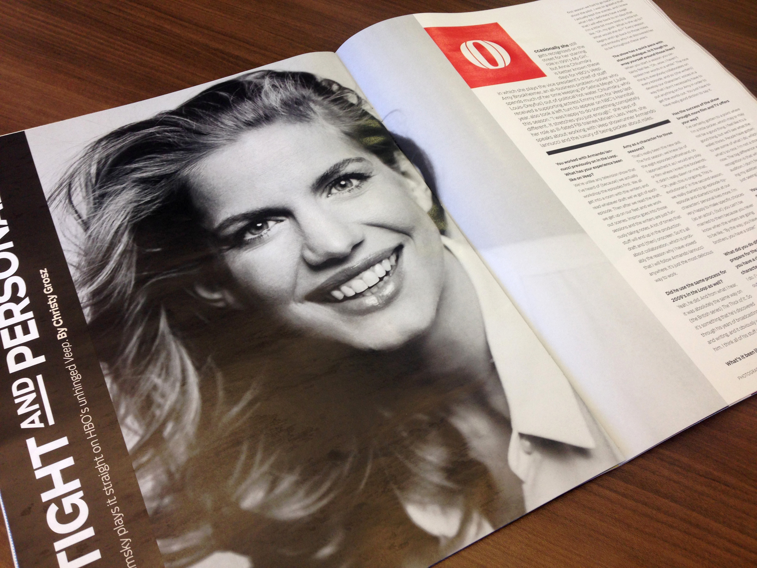 Anna Chlumsky (Veep) photographed by Mark Mann