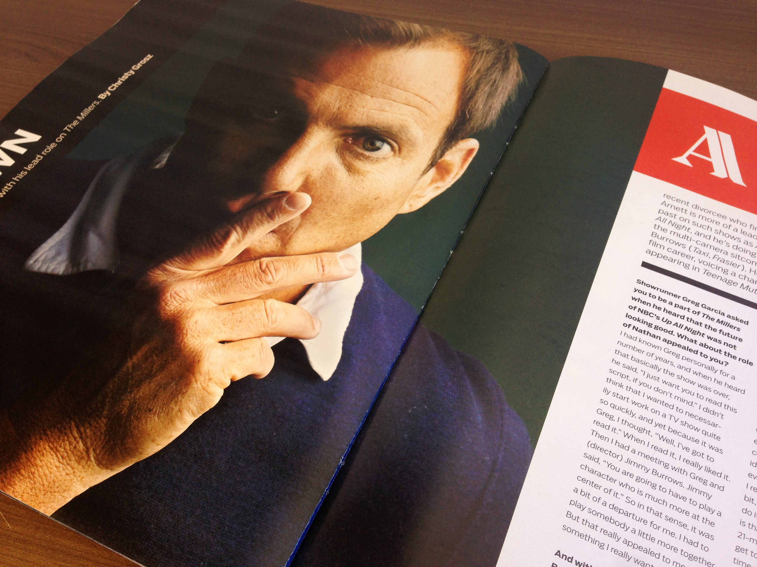 Will Arnett (The Millers, Arrested Development) photographed by J.R. Mankoff