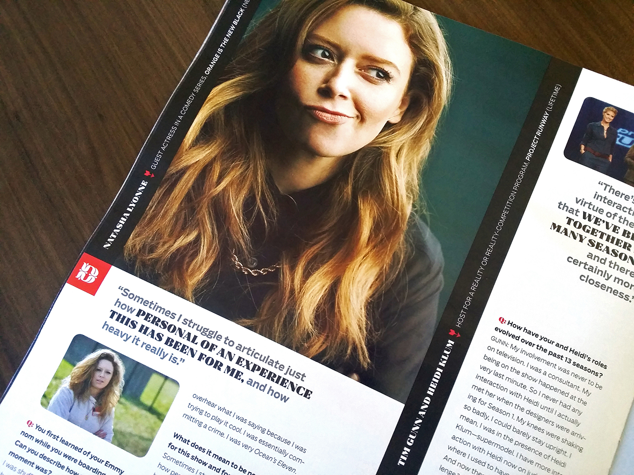Natasha Lyonne (OITNB), photographed by J.R. Mankoff