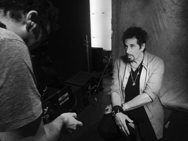 Al Pacino and Mark Mann
