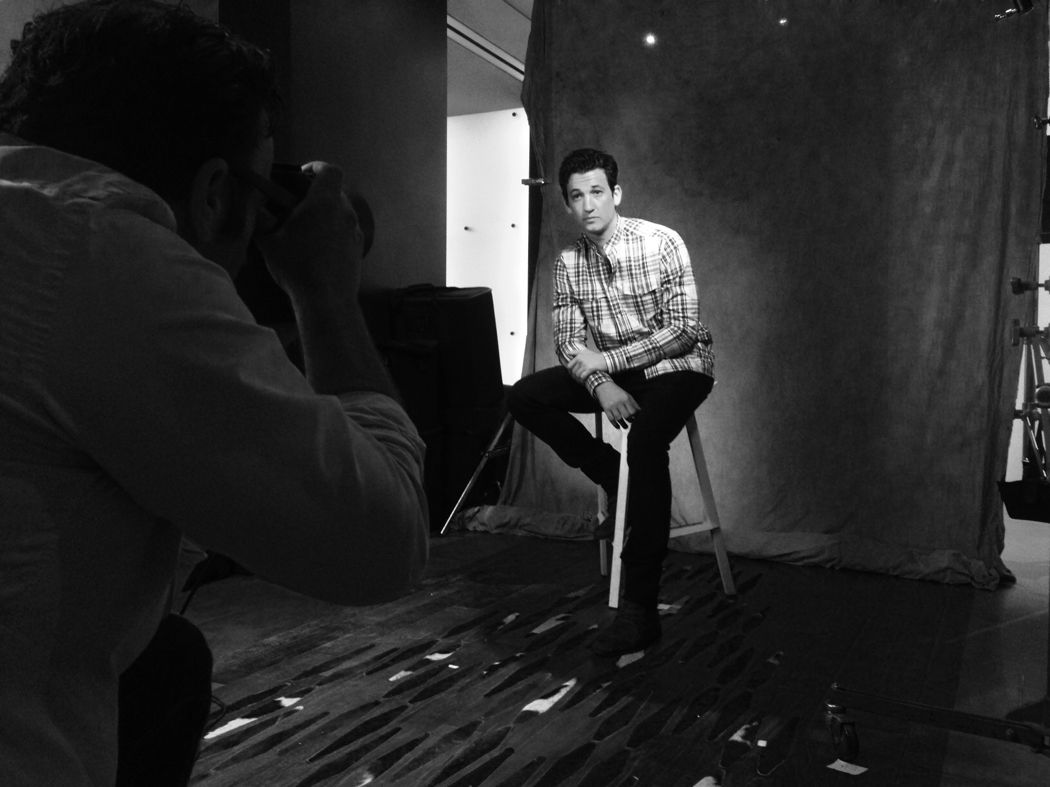 Miles Teller (Whiplash) with Mark Mann