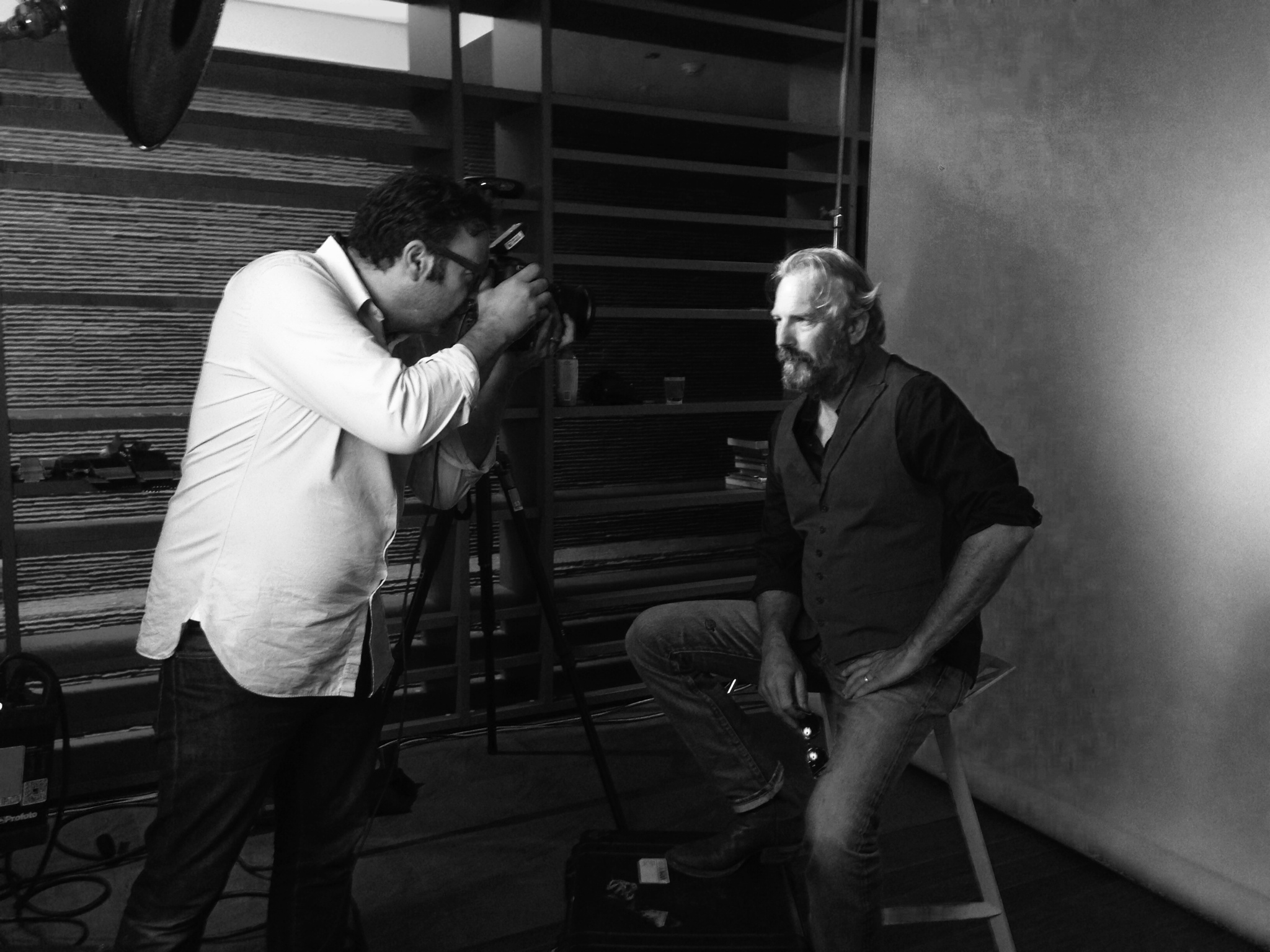 Kevin Costner and Mark Mann