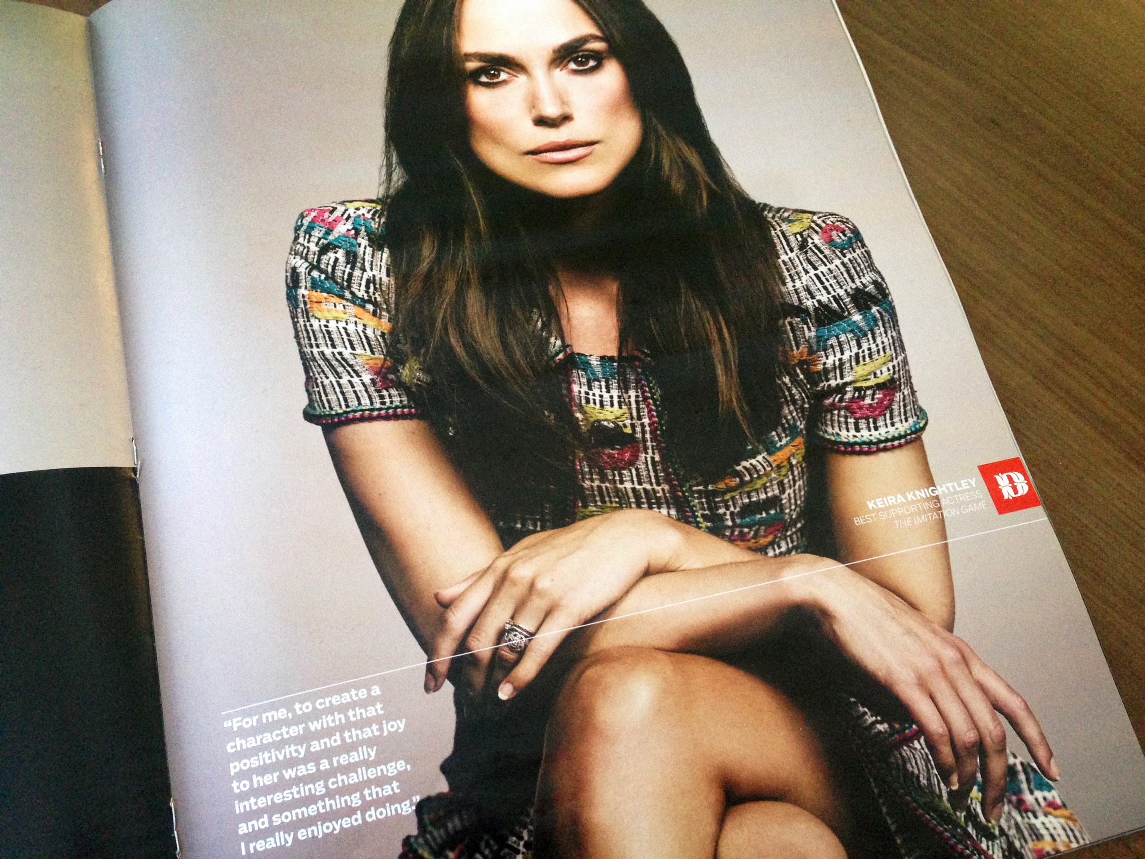 Keira Knightley photographed by Mark Mann. 