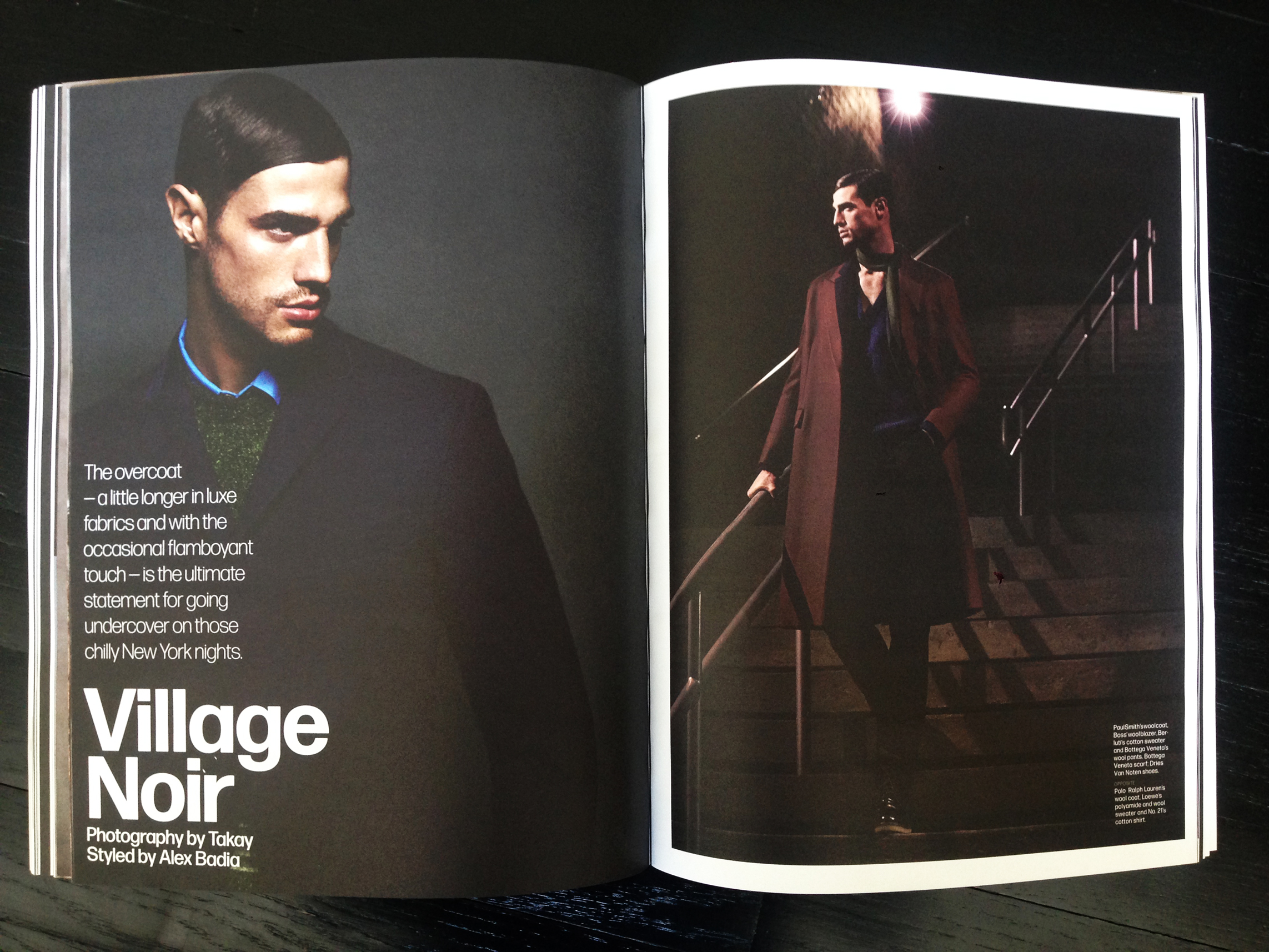 Fashion feature, photographed by Takay