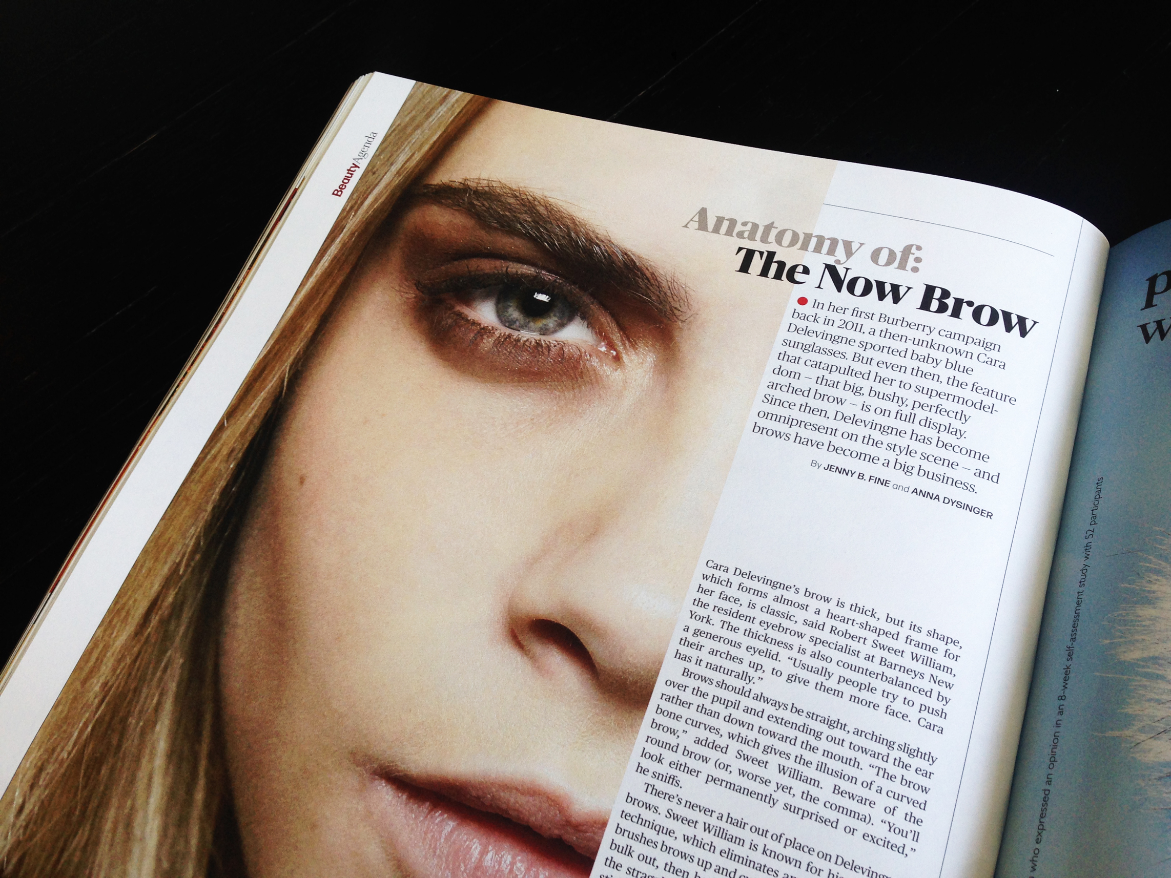 A page from Beauty Agenda