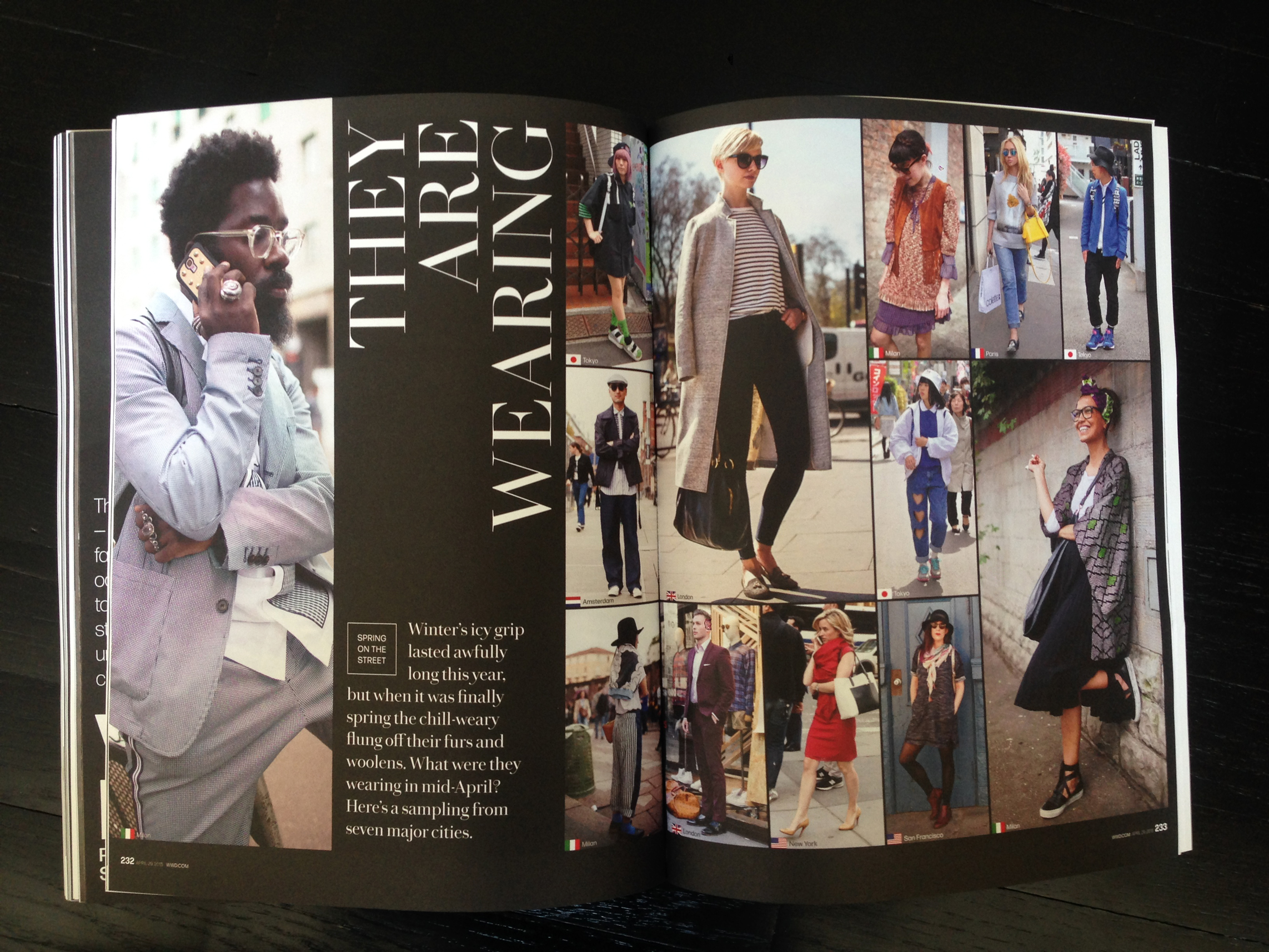 They Are Wearing, a weekly roundup of street style around the globe