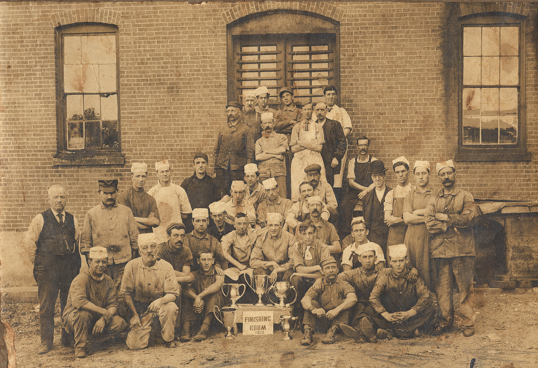 Fahys Factory Finishing Room Workers - Marianne Rodriguez Collection