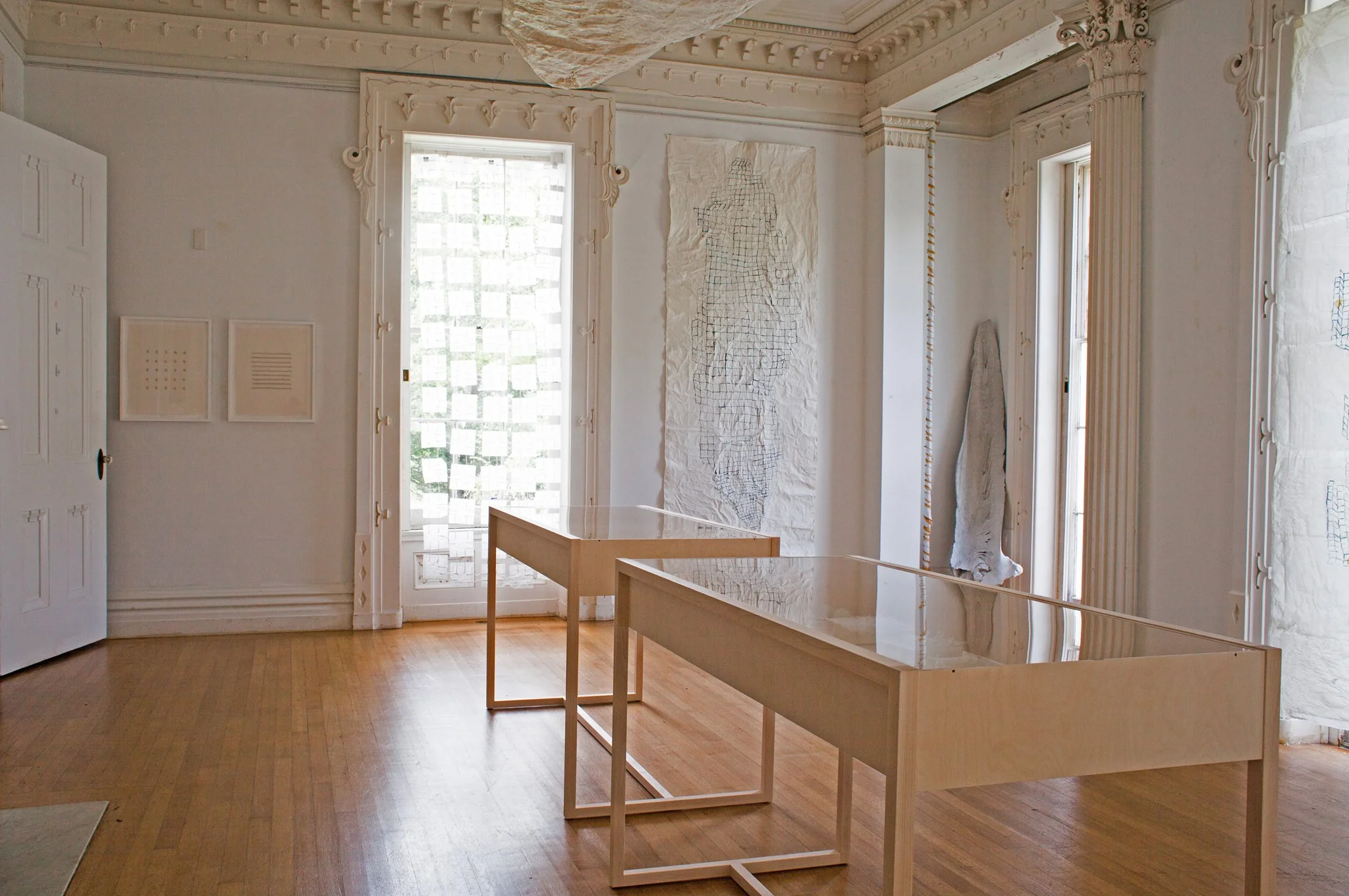 installation view of "Archeology of Time", courtesy of the artist.