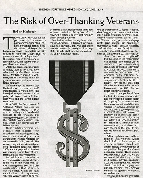 Illustration for the New York Times Op-Ed Page