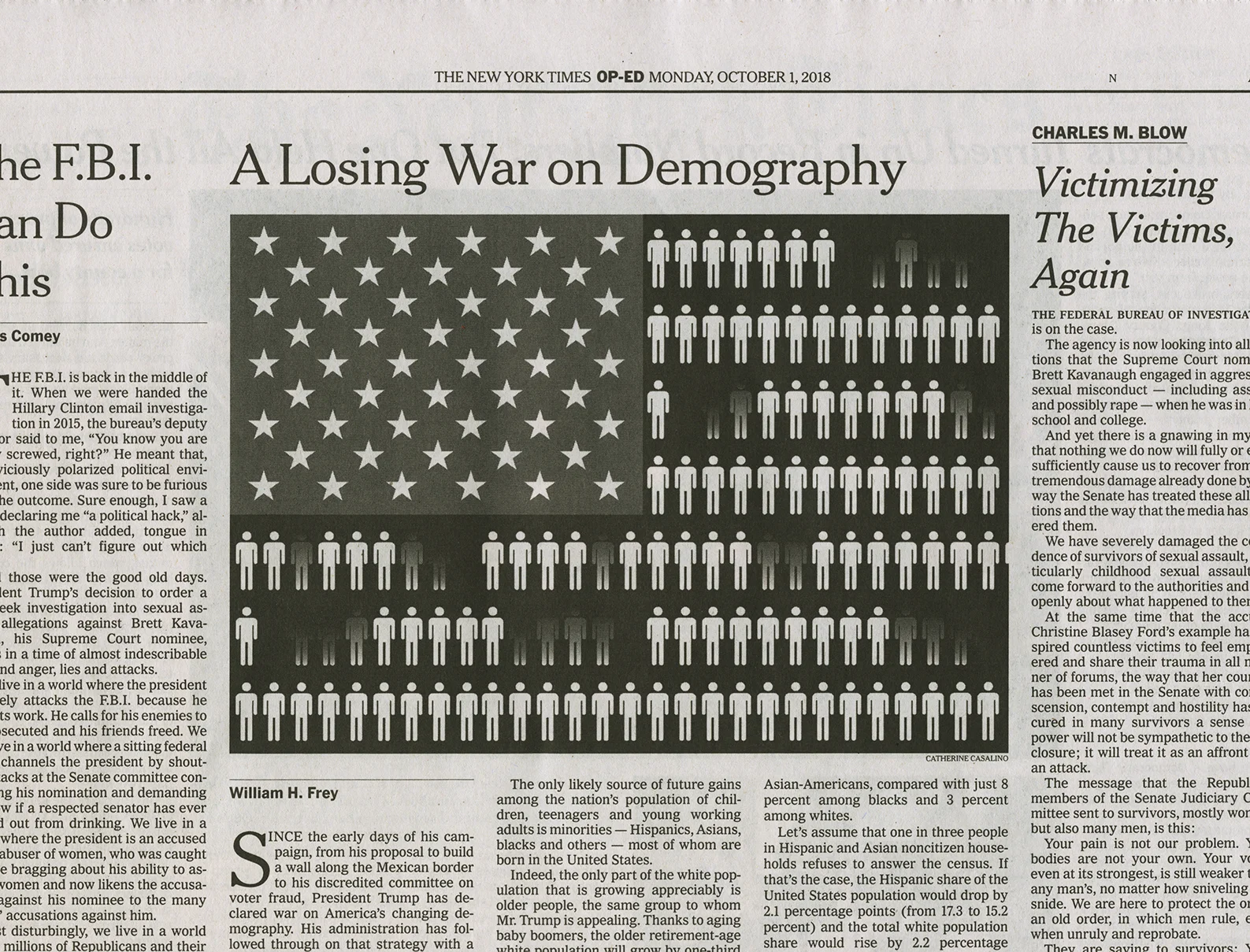 Illustration for The New York Times Op-Ed Page