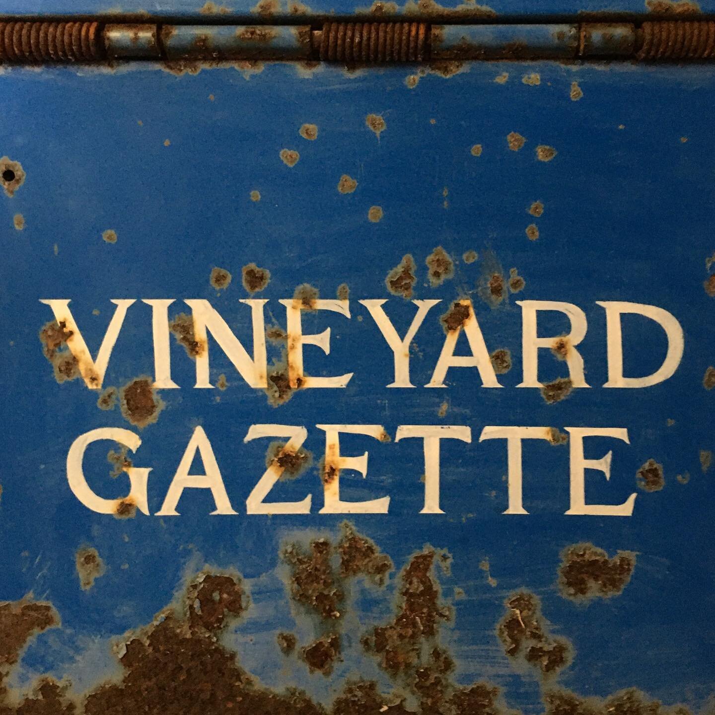 Some typographic highlights from a tour of the wonderful @vineyardgazette &mdash; an amazing and beautiful broadsheet newspaper founded in 1846 in Edgartown, Massachusetts and continuously printed ever since. 

Thanks so much to our friend Graham for