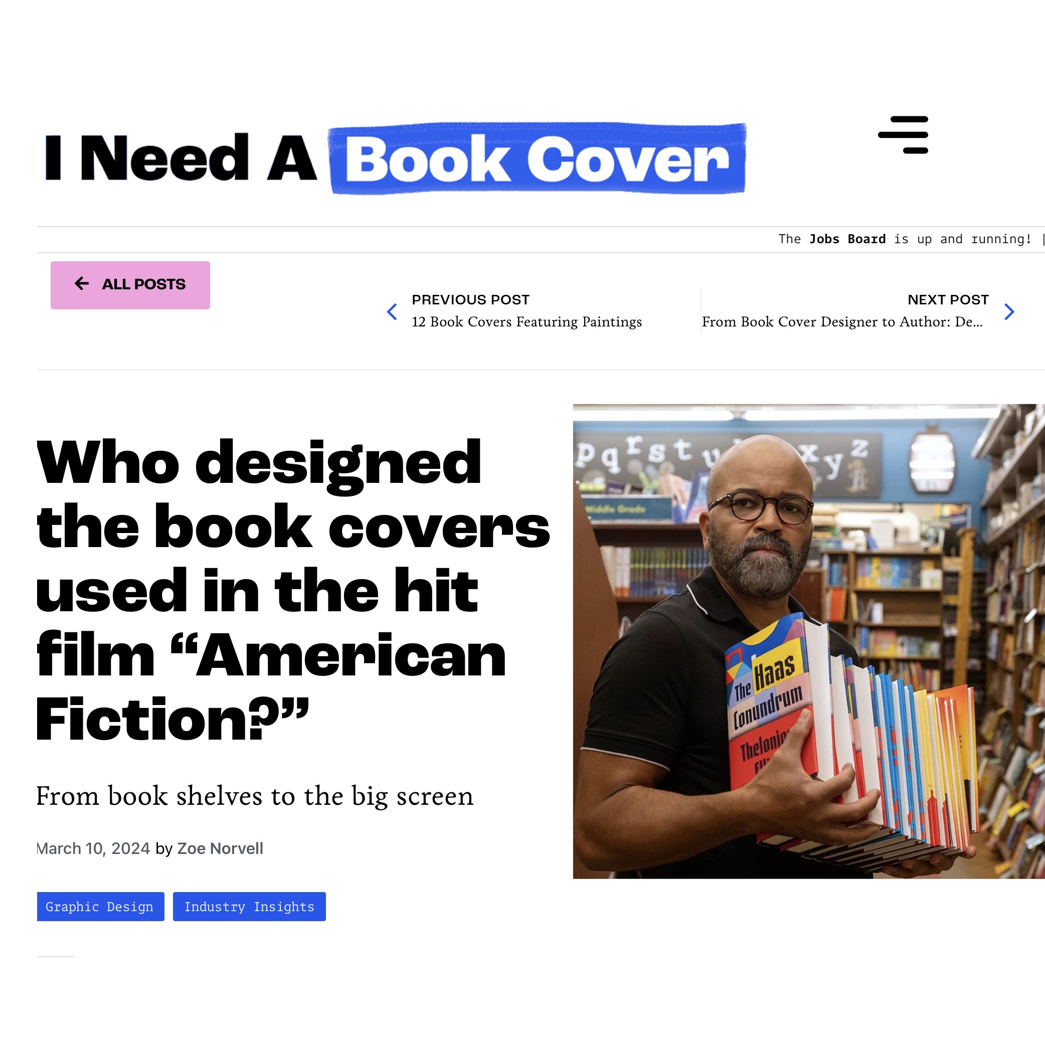 I Need A Book Cover Q&amp;A: American Fiction