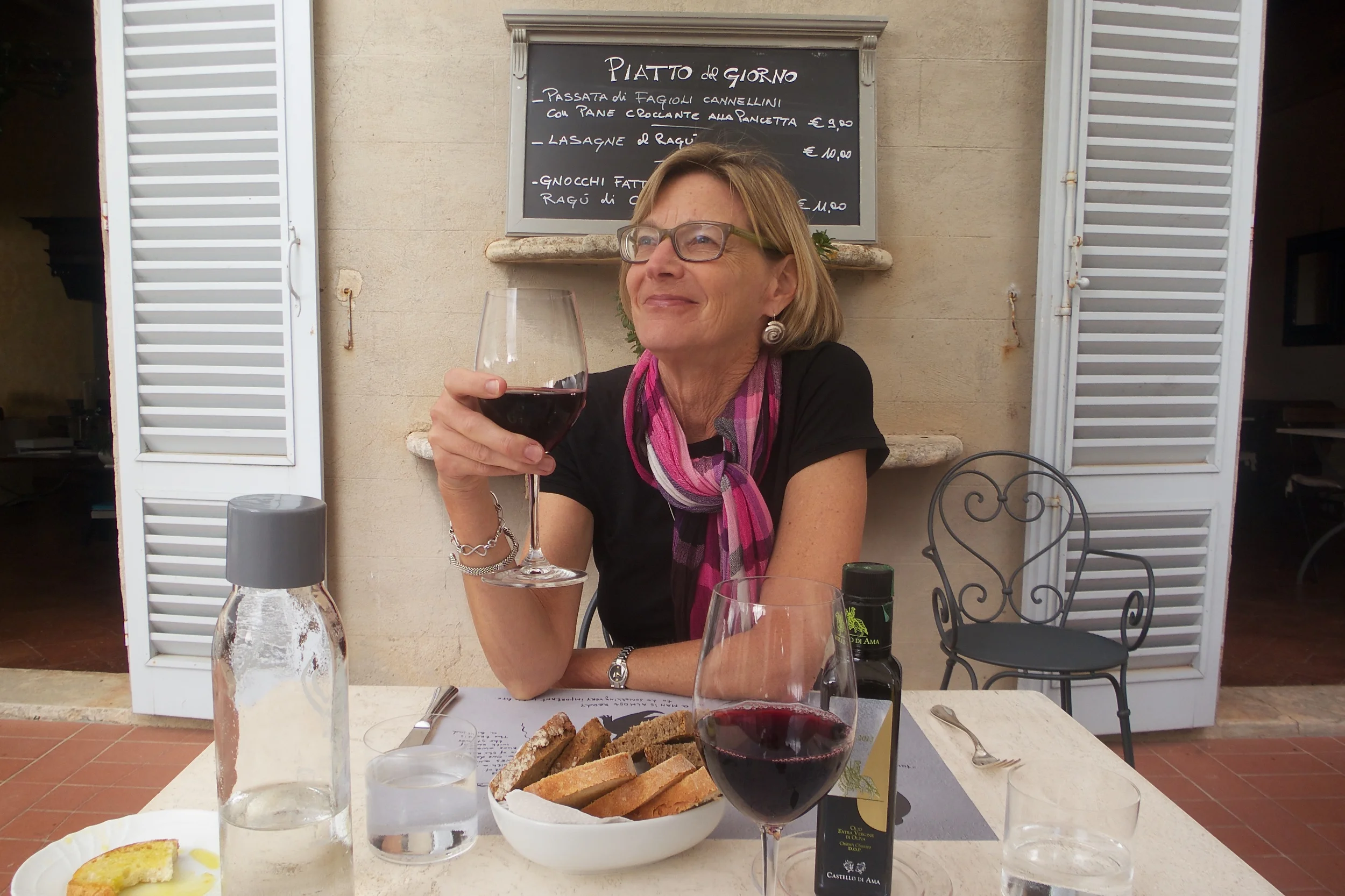 Lunch at castello di alma
