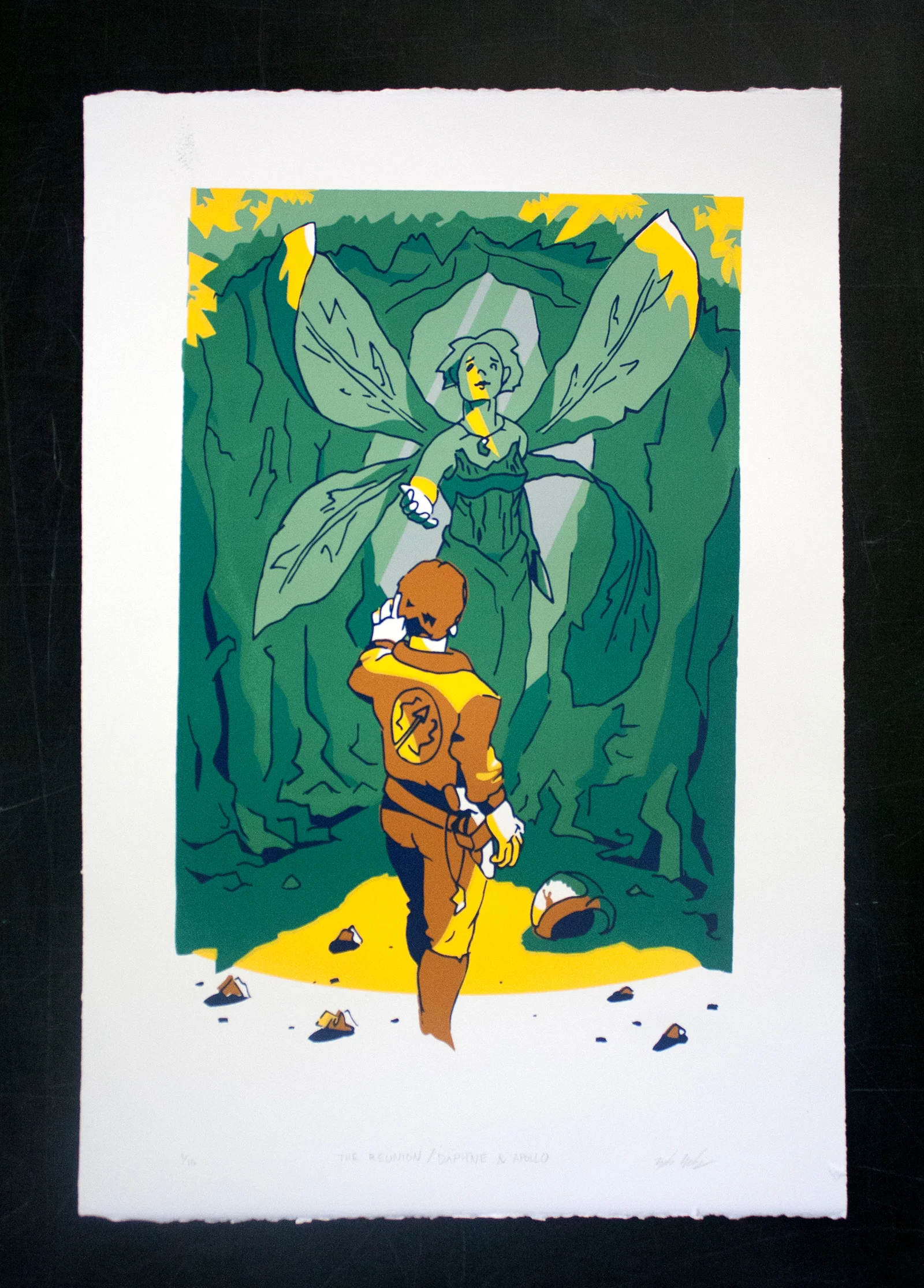 The Reunion / Daphne & Apollo, Screenprint