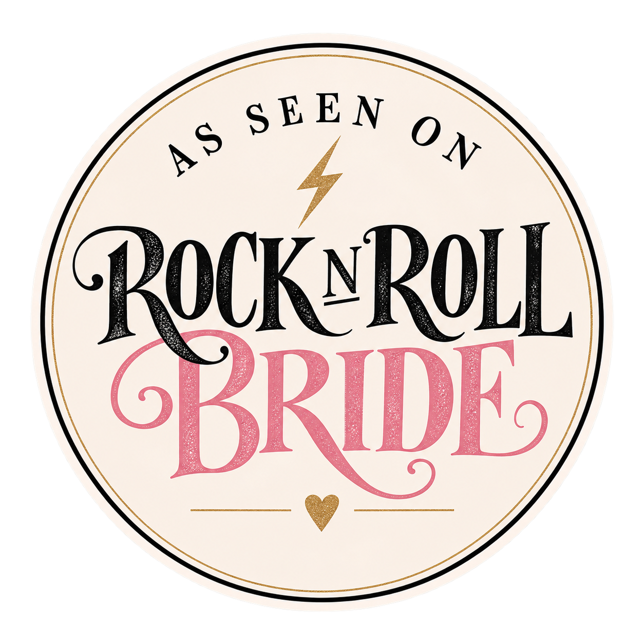 rock n roll bride