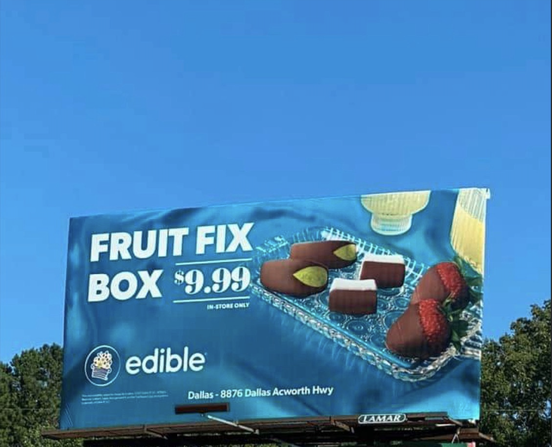 Edible Arrangements Billboard