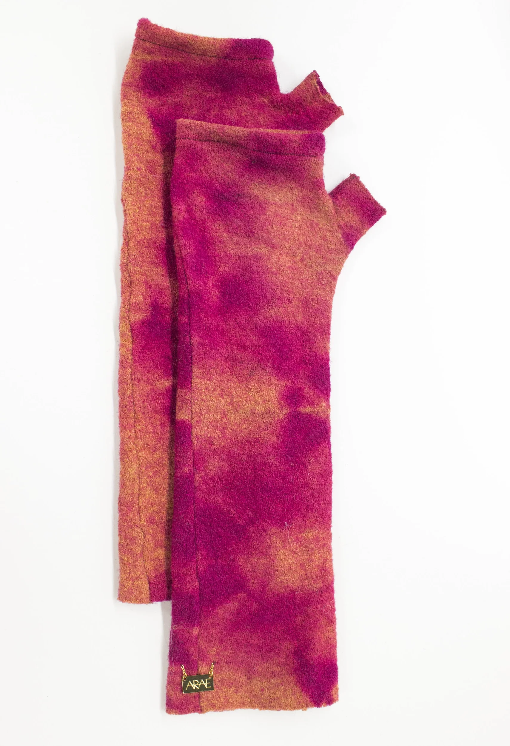 Long Fingerless Gloves Hibiscus Flat Lay.jpg
