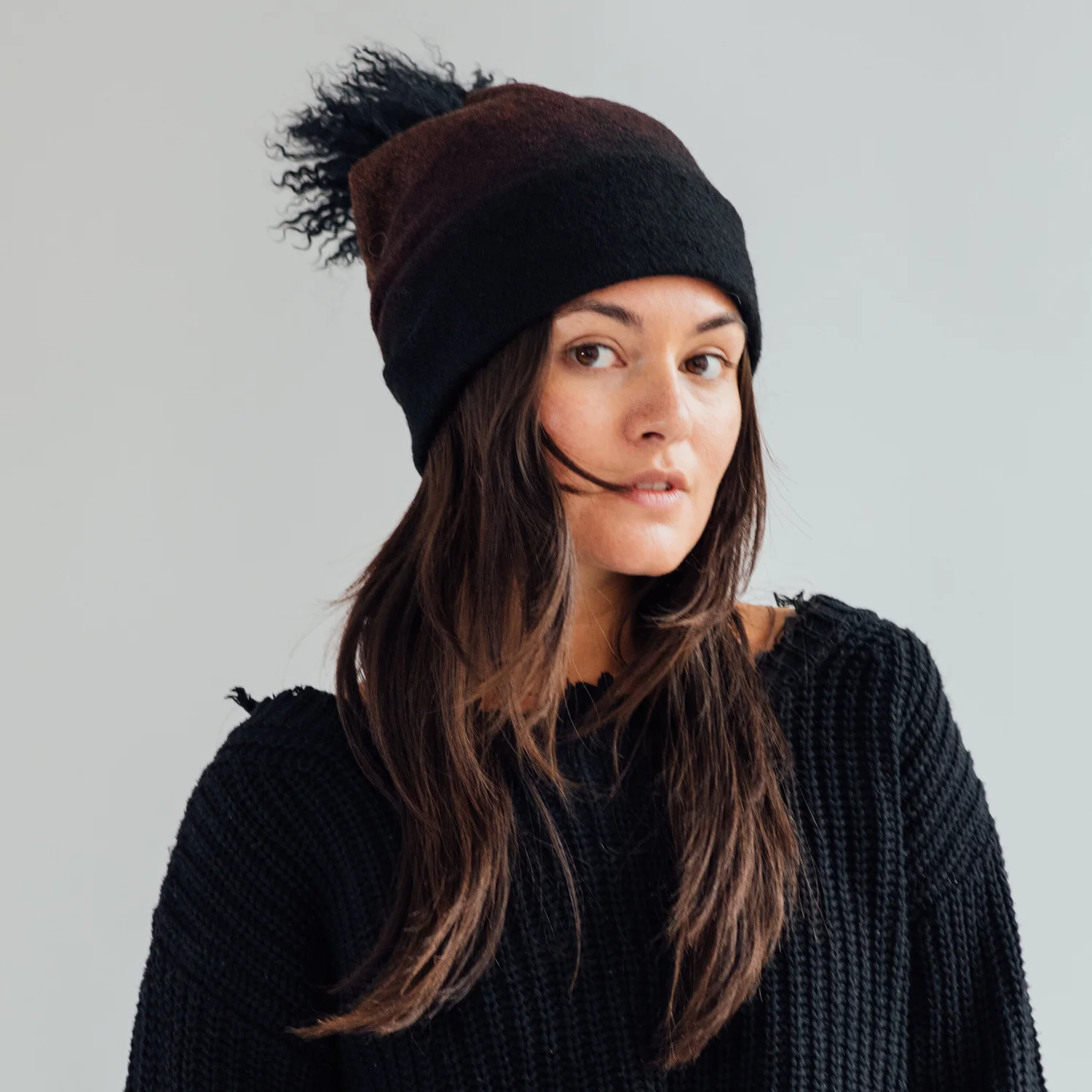 Freya Beanie // Onyx Gradient — ARAE display picture 1