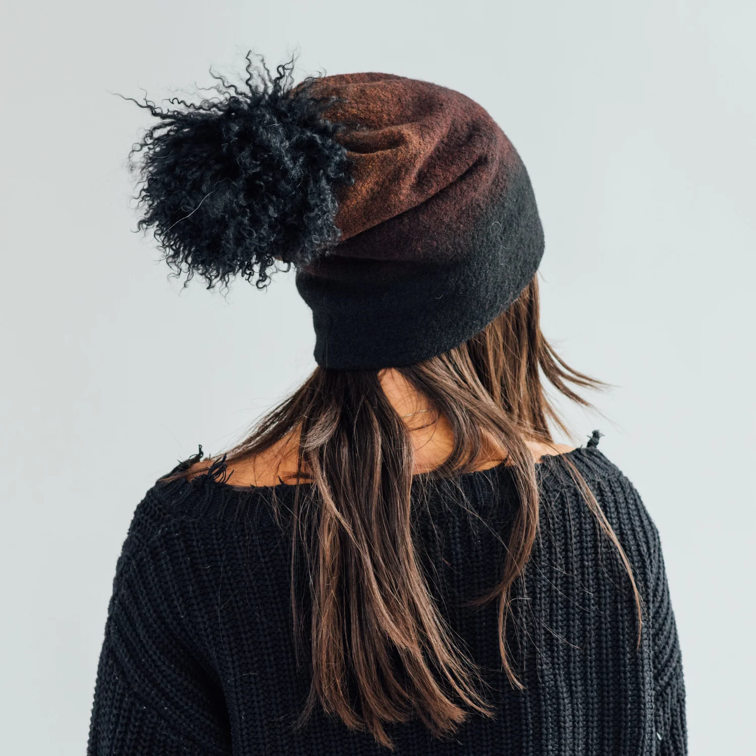 Aura Beanie // Onyx Gradient — ARAE display picture 3