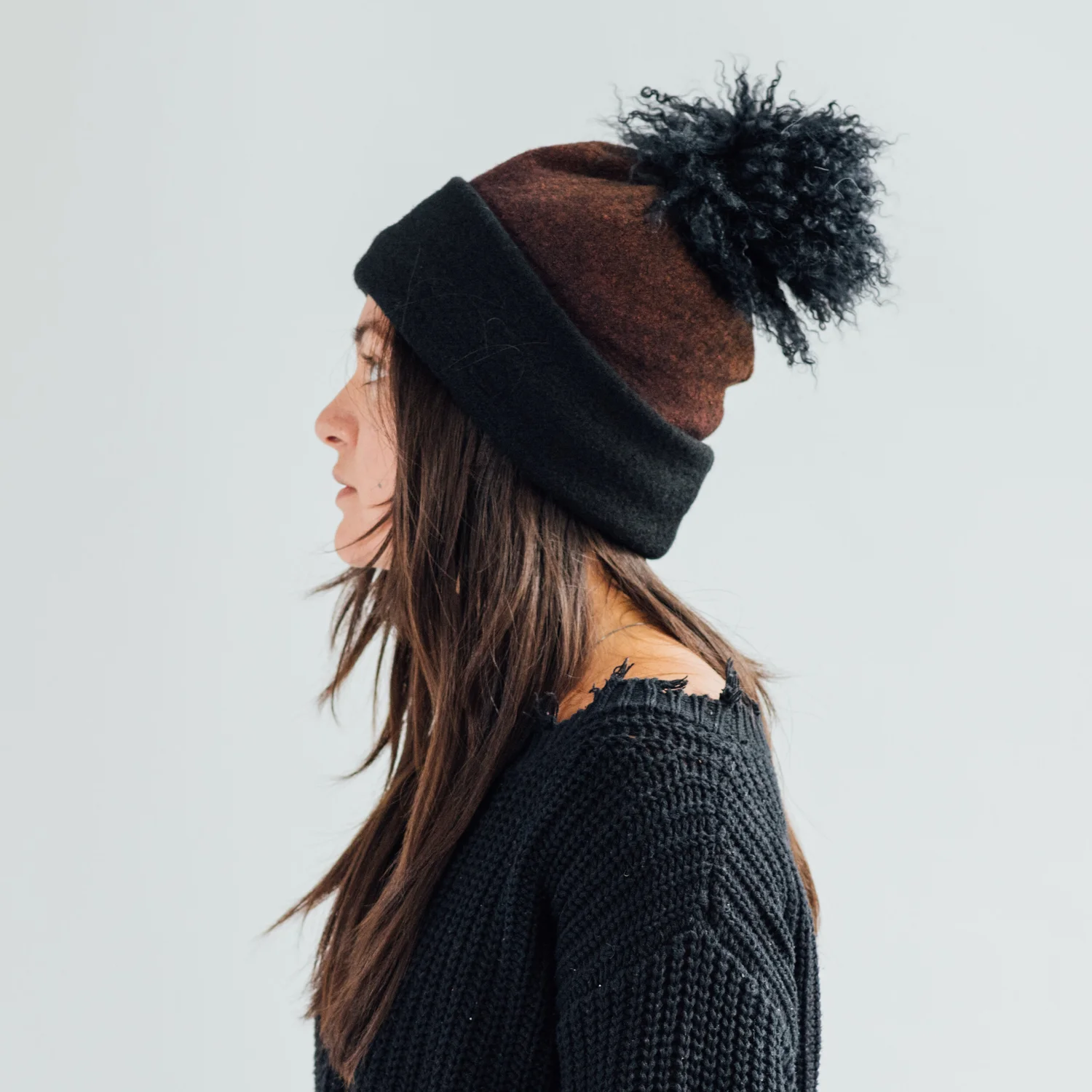 Aura Beanie // Onyx Gradient — ARAE display picture 1