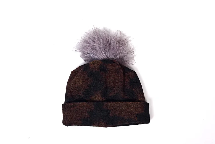 Aura Beanie // Onyx Shibori — ARAE